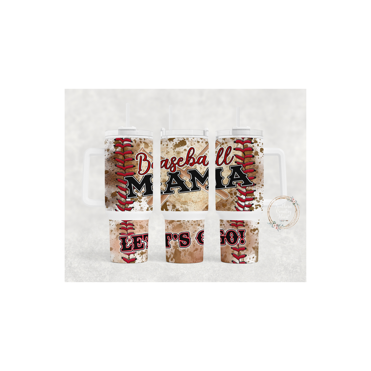 Baseball Mama - 40oz Tumbler