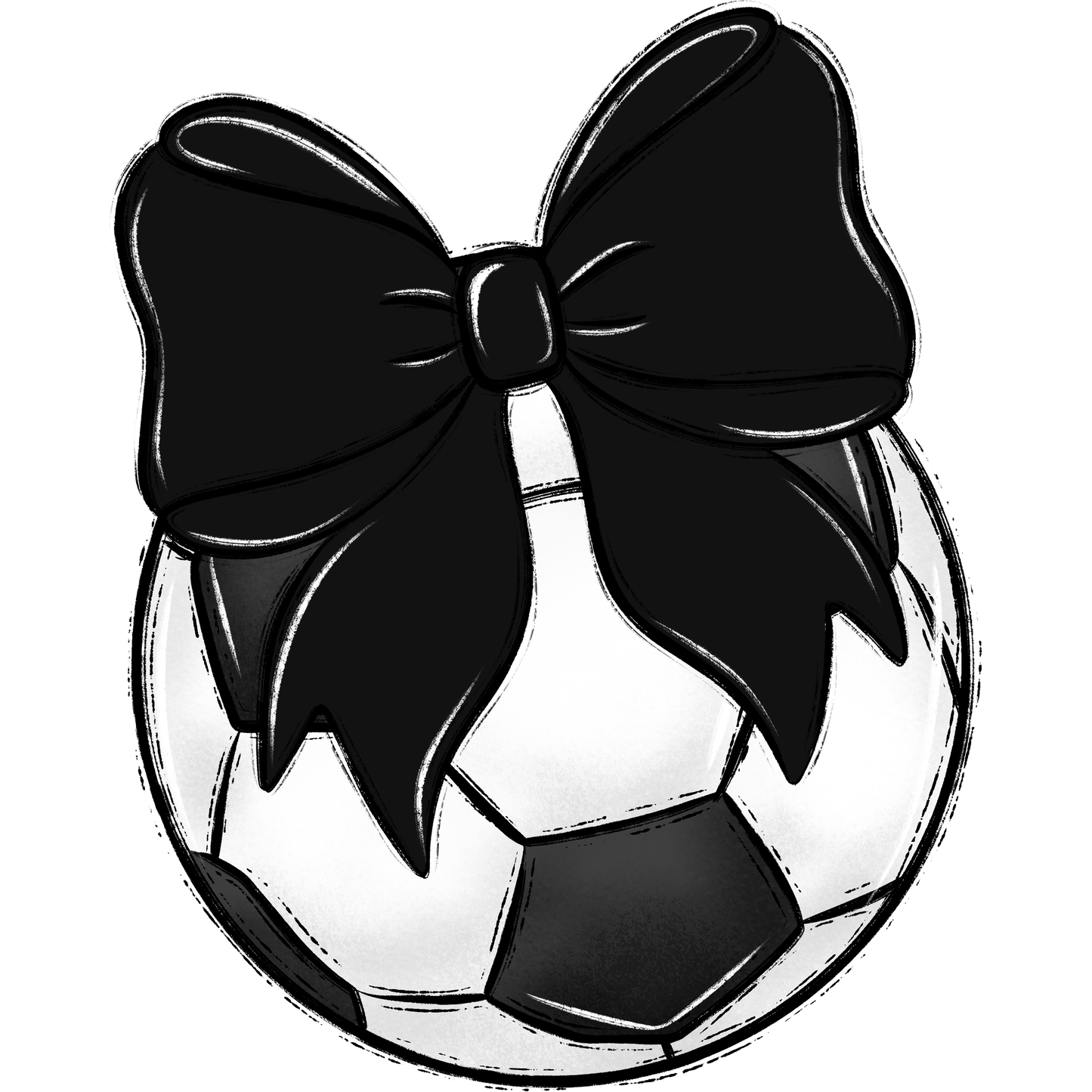 Bows and Soccer Tee-Shirt