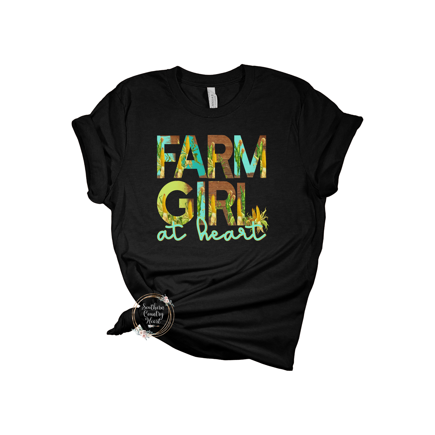 Farm Girl at Heart Tee-Shirt