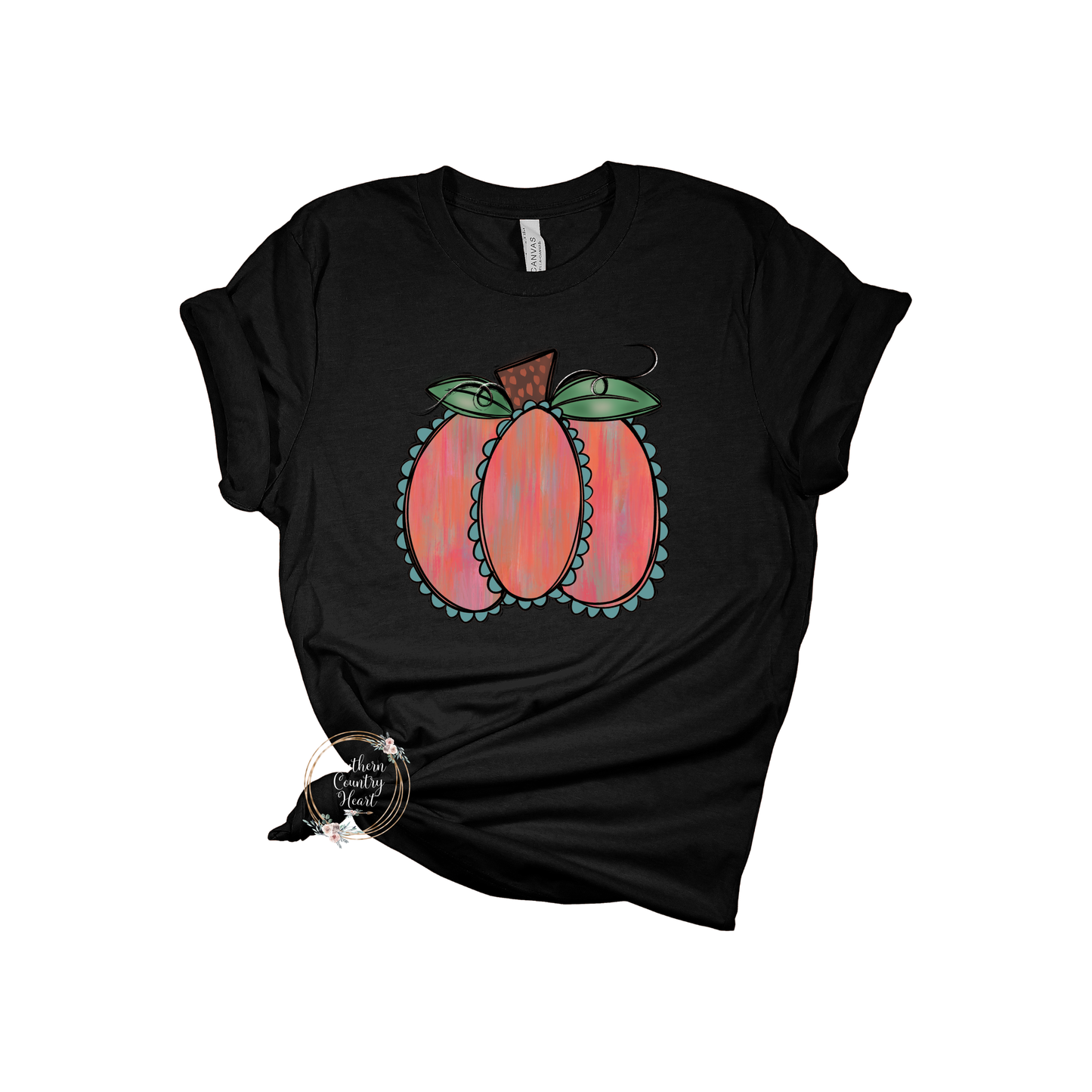 Painted Pumpkin Tee-Shirt