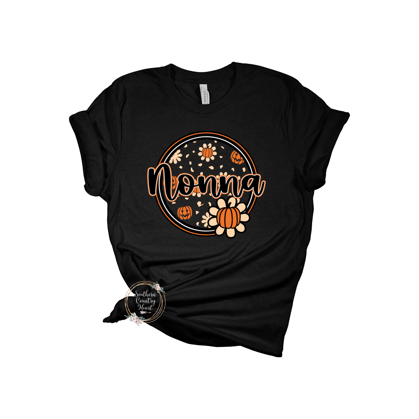 Pumpkin Circle Nonna Tee-Shirt