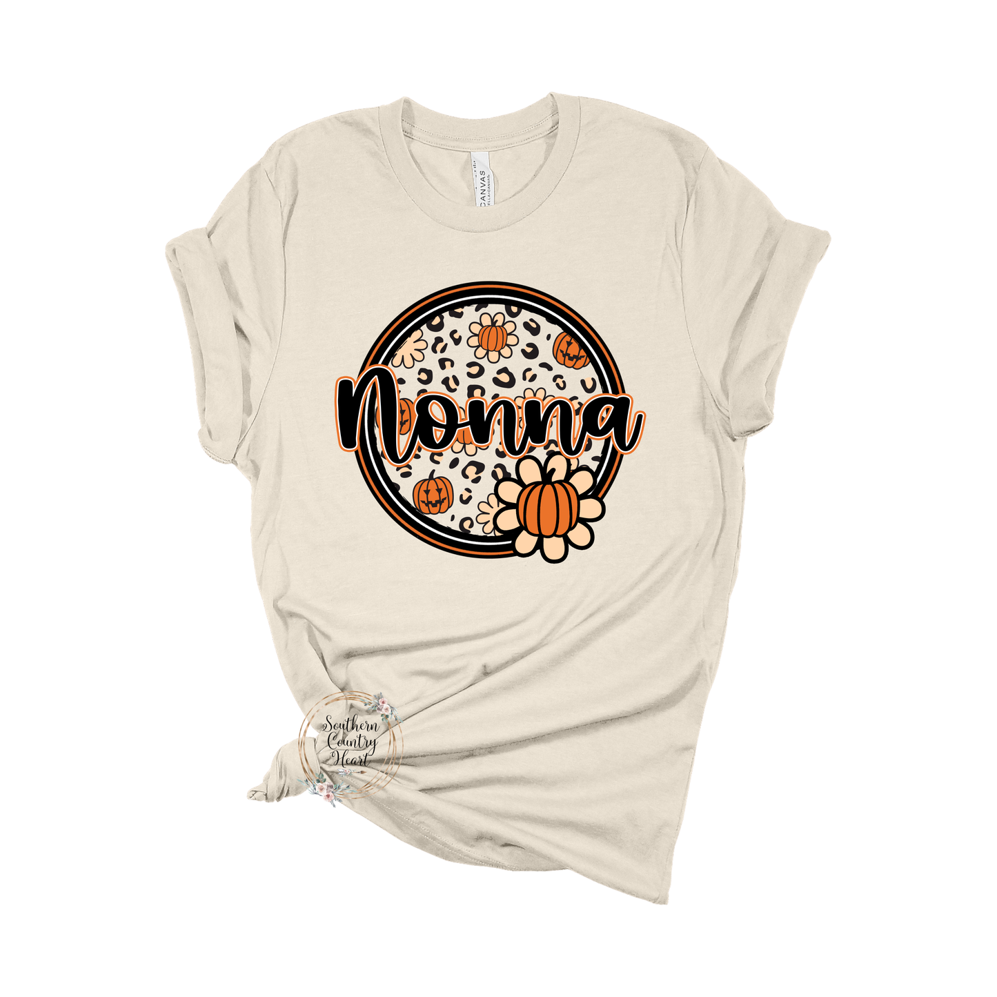 Pumpkin Circle Nonna Tee-Shirt