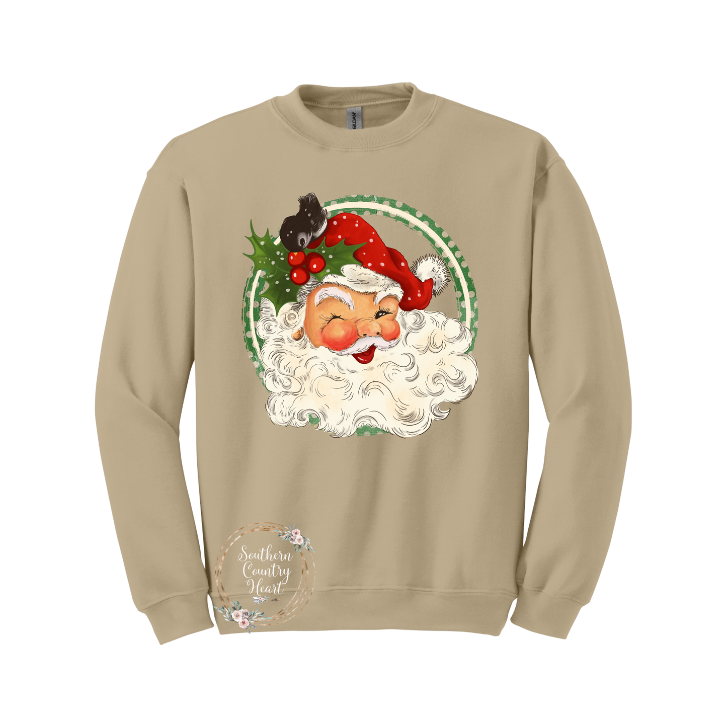 Vintage Santa Sweatshirt
