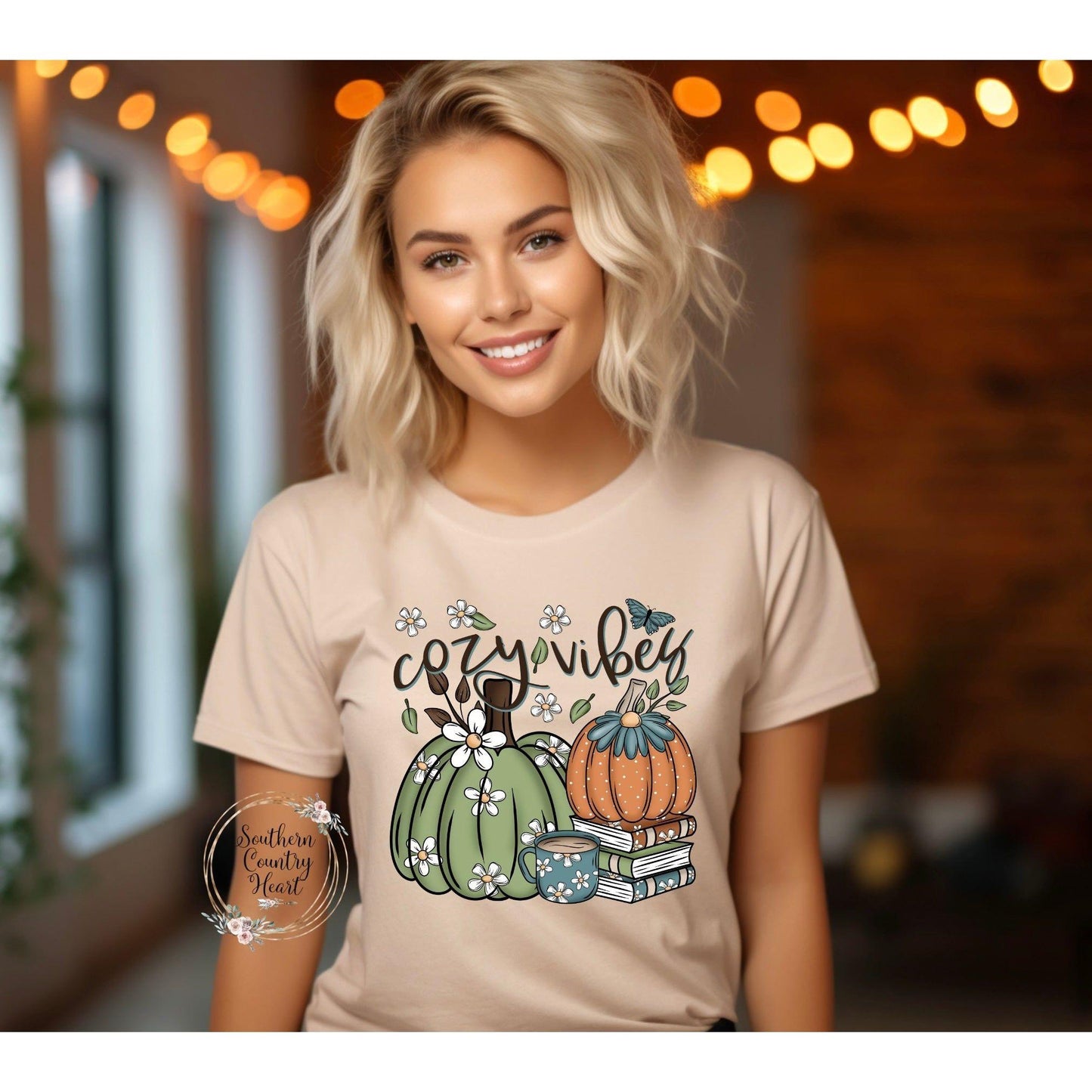 Cozy Vibes Tee - Shirt - southerncountryheart.com