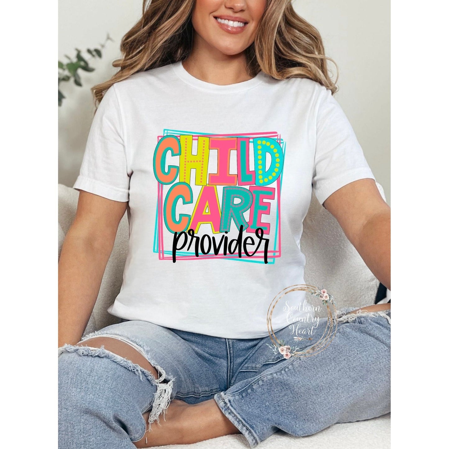 Moodles Childcare Provider Tee - Shirt - southerncountryheart.com