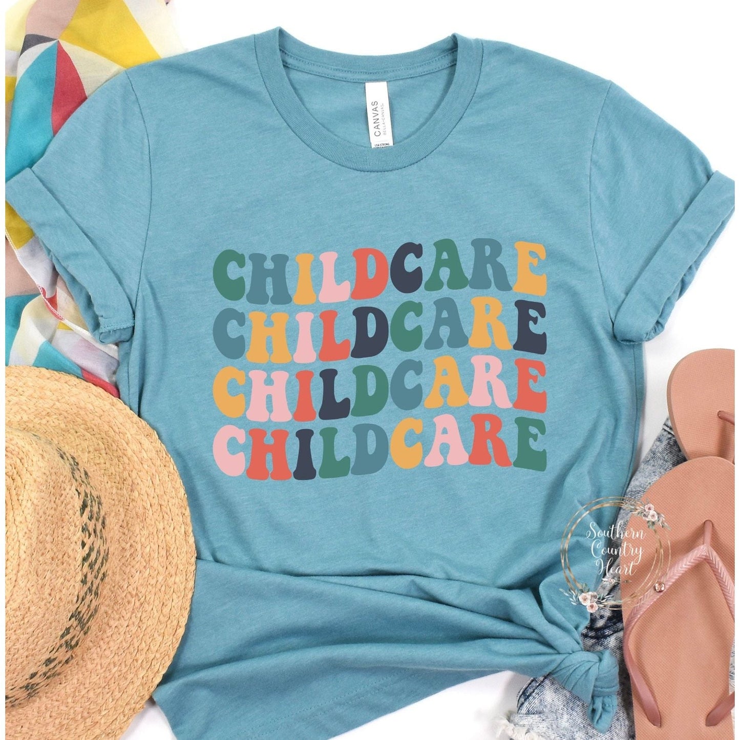 Childcare Childcare Childcare Tee - Shirt - southerncountryheart.com