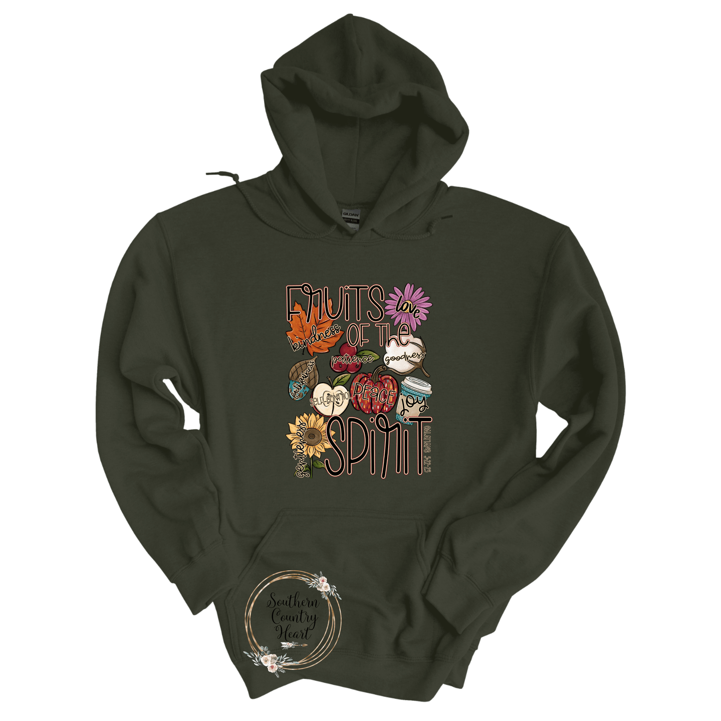 Fruits Of The Spirit Hoodie - southerncountryheart.com