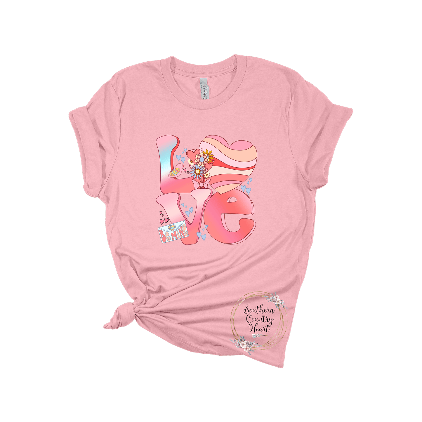 Retro Love Tee - Shirt - southerncountryheart.com