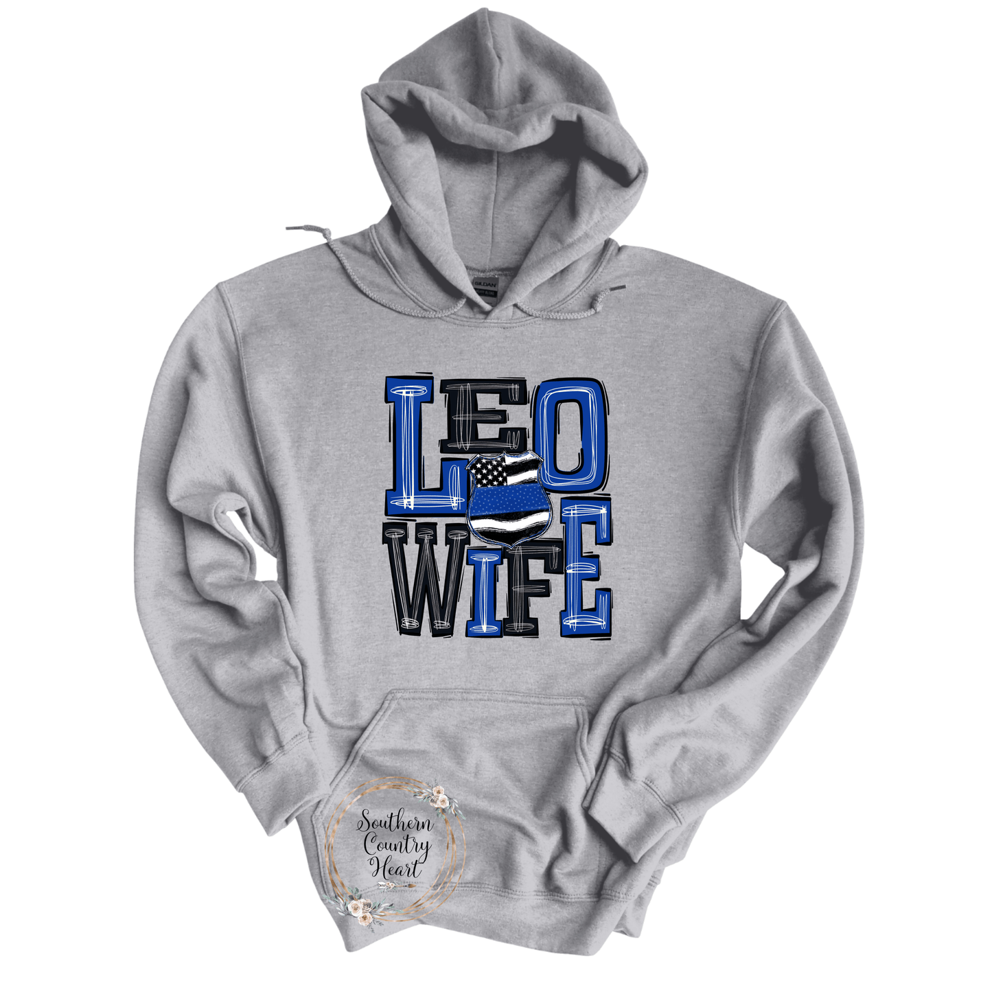 Leo Wife Hoodie - southerncountryheart.com