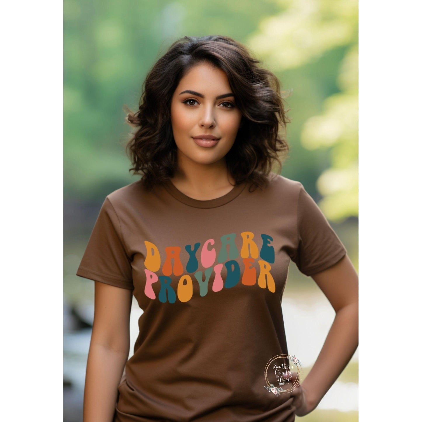 Boho Daycare Provider Tee - Shirt - southerncountryheart.com