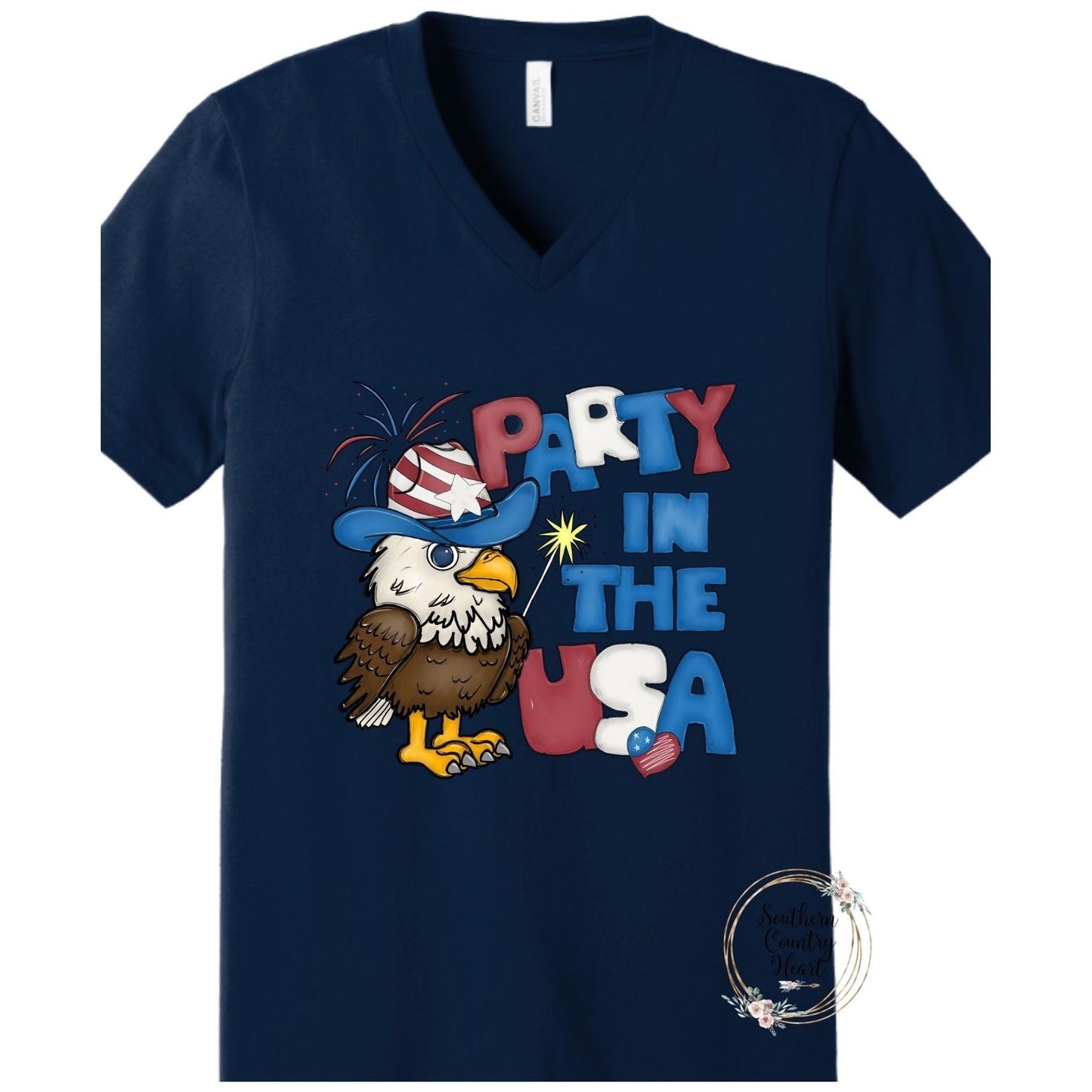 Party In The USA Tee - Shirt - southerncountryheart.com