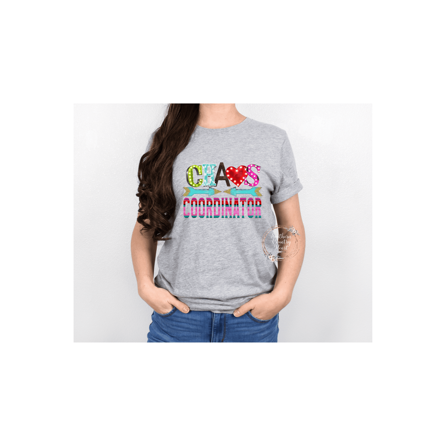 Chaos Coordinator Tee - Shirt - southerncountryheart.com