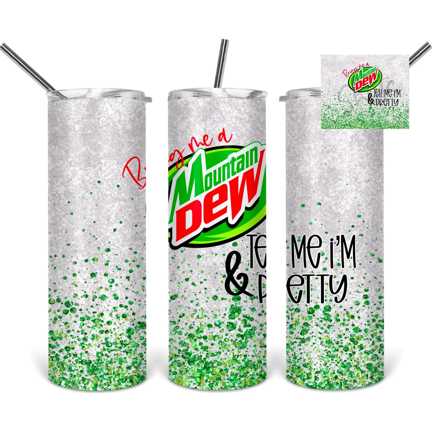 Bring Me a MD and Tell Me I'm Pretty - Skinny Tumbler