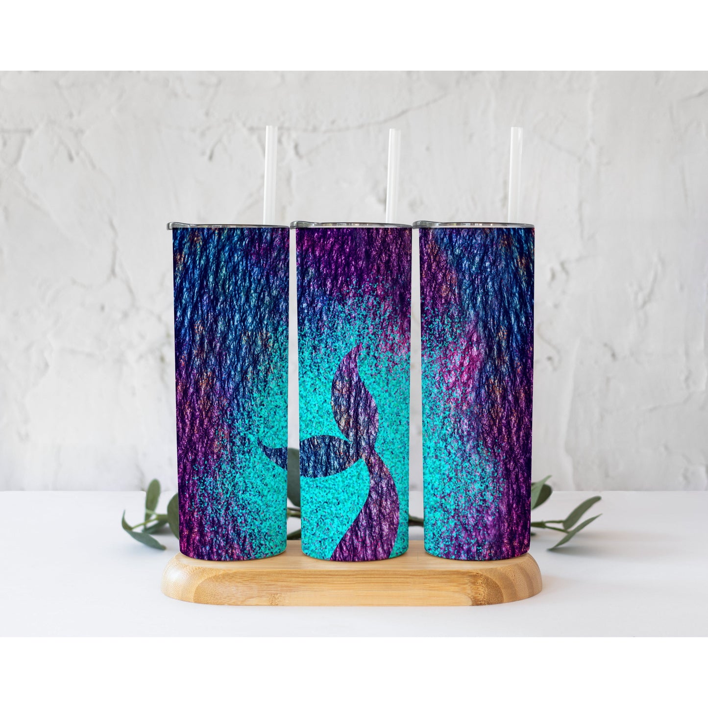 Mermaid Tail - Skinny Tumbler