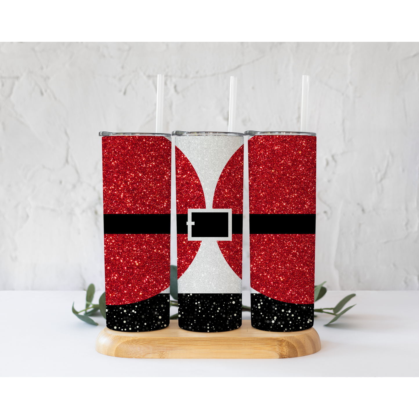 Santa's Belly - Skinny Tumbler