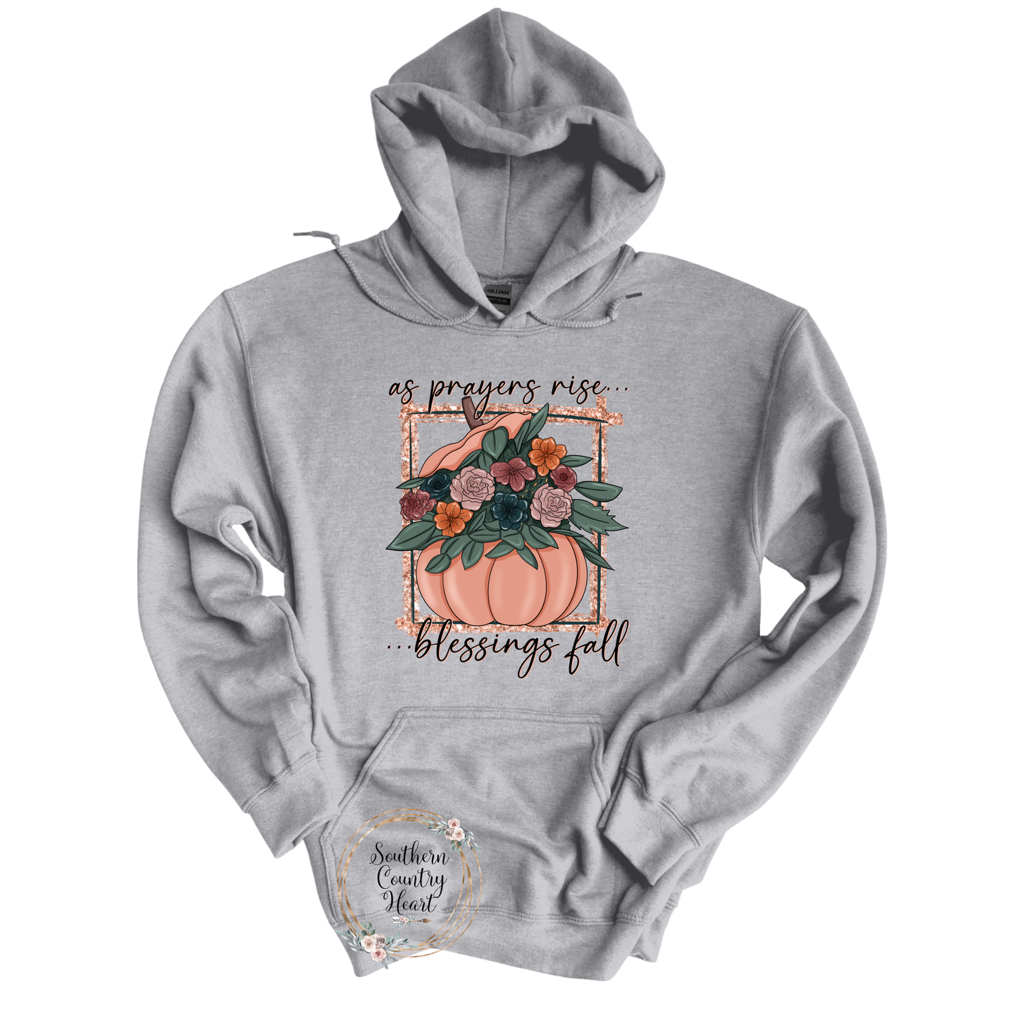 As Prayers Rise Blessings Fall Hoodie