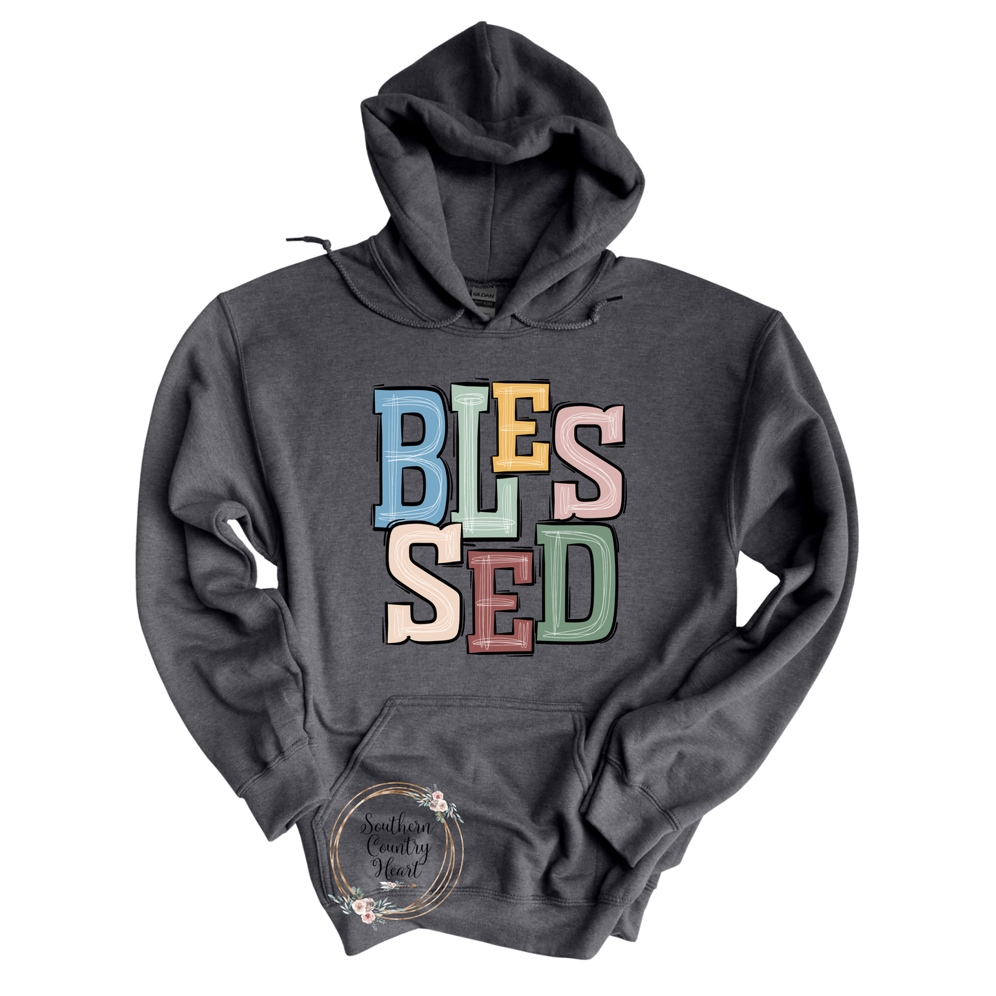 Boho Blessed Hoodie