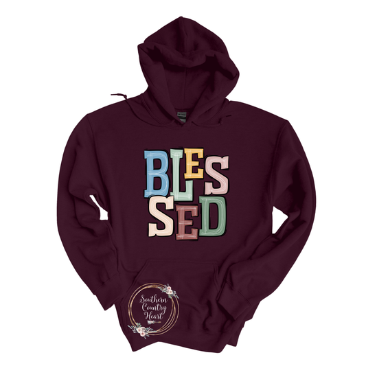 Boho Blessed Hoodie