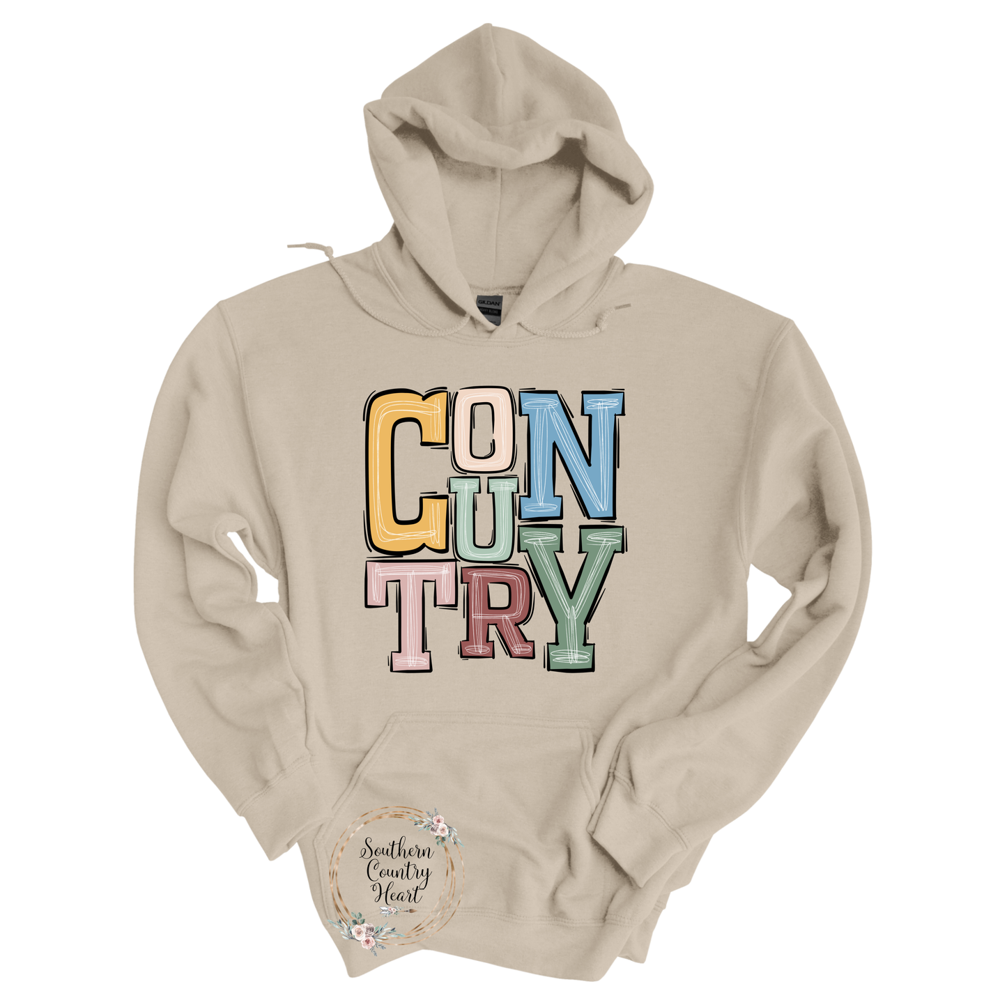 Boho Country Hoodie