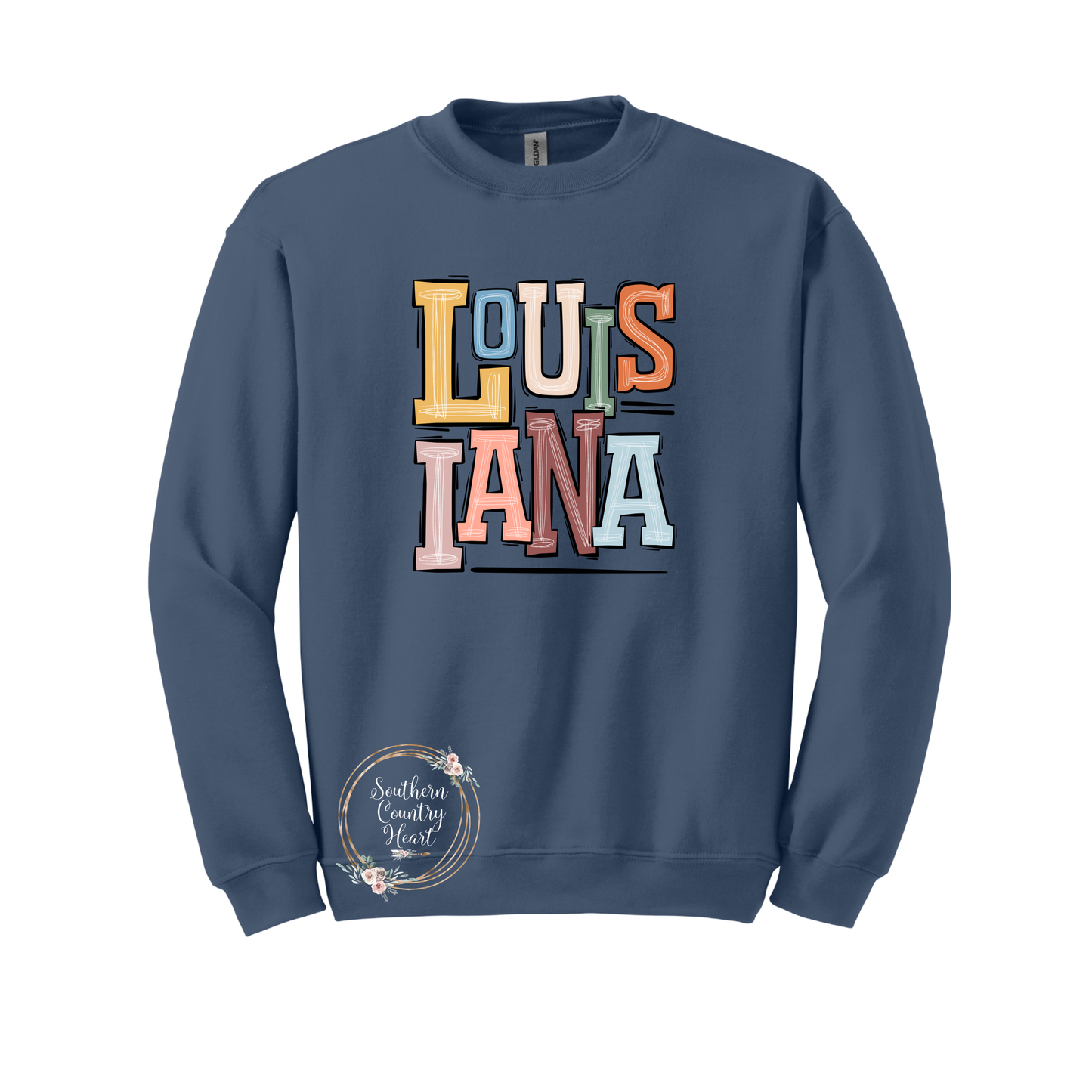 Boho Louisiana Sweatshirt