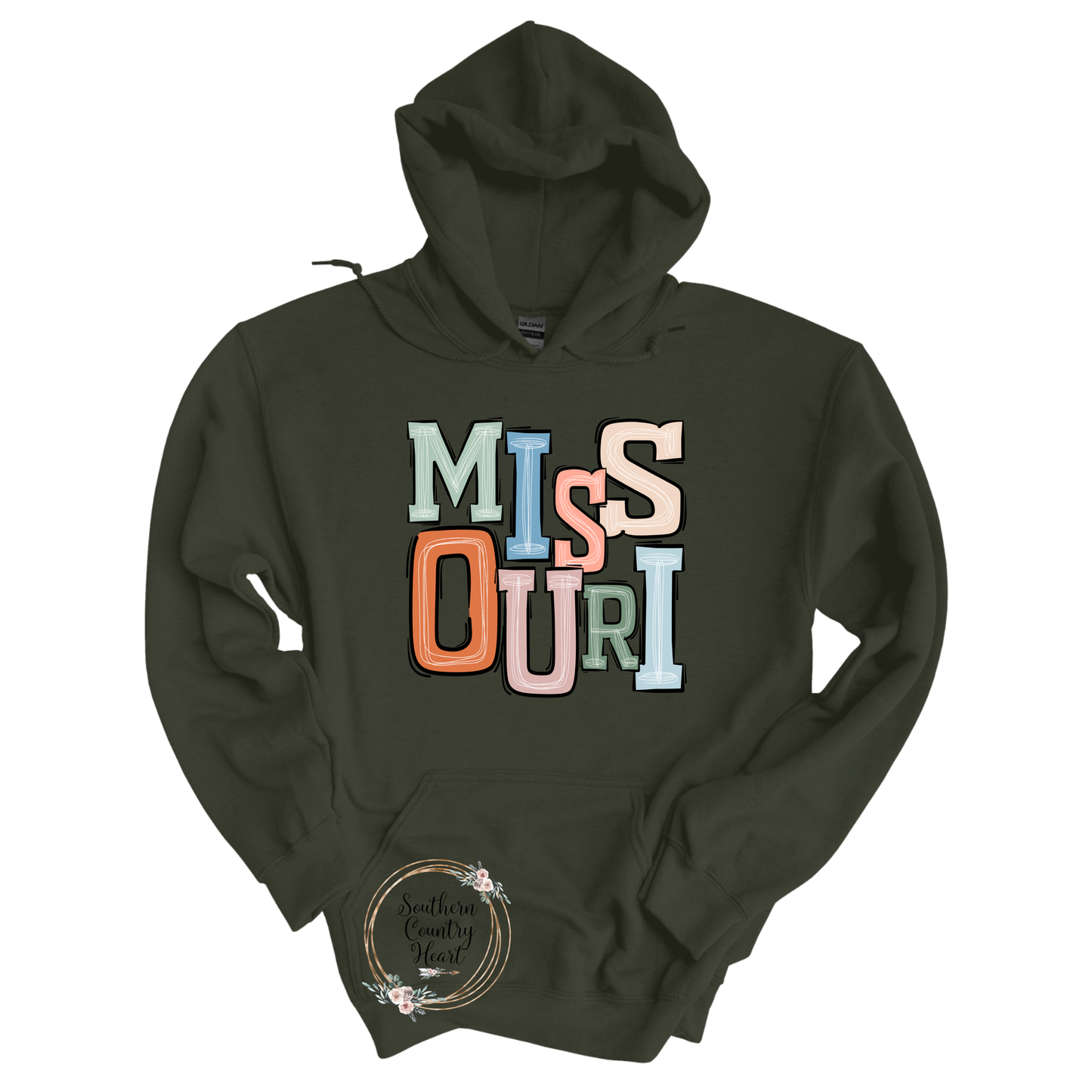 Boho Missouri Hoodie