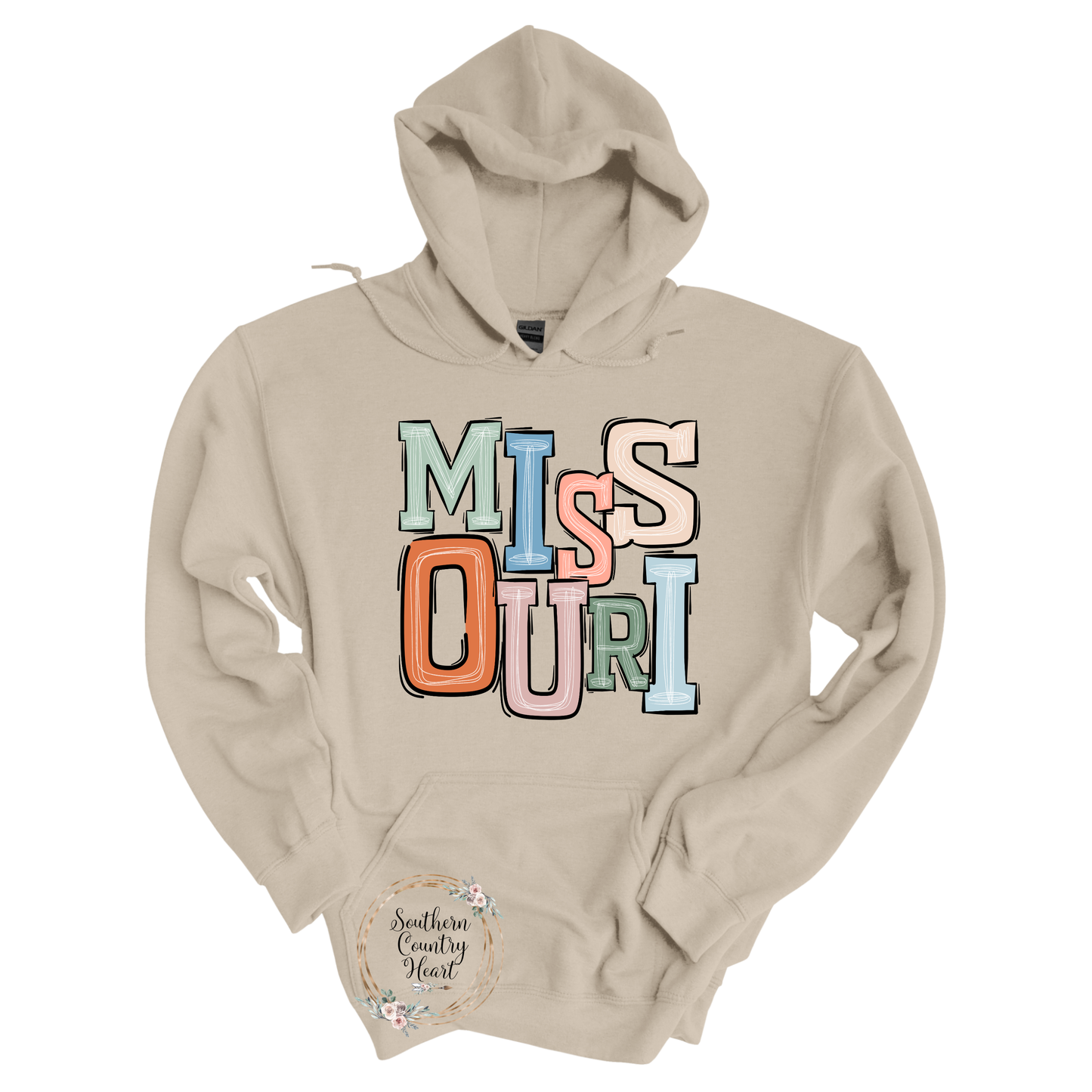 Boho Missouri Hoodie