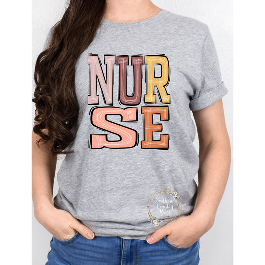 Boho Nurse Tee-Shirt