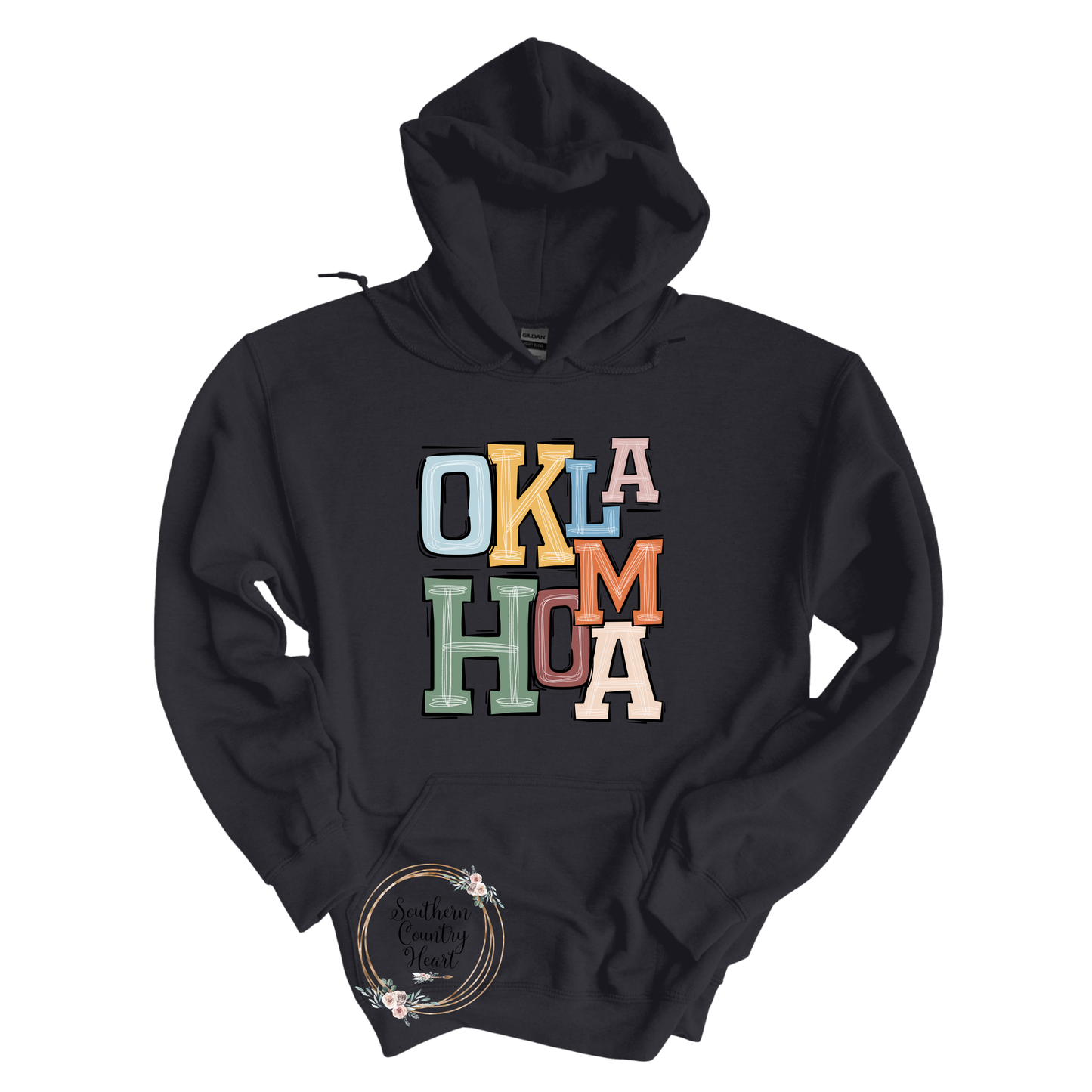 Boho Oklahoma Hoodie