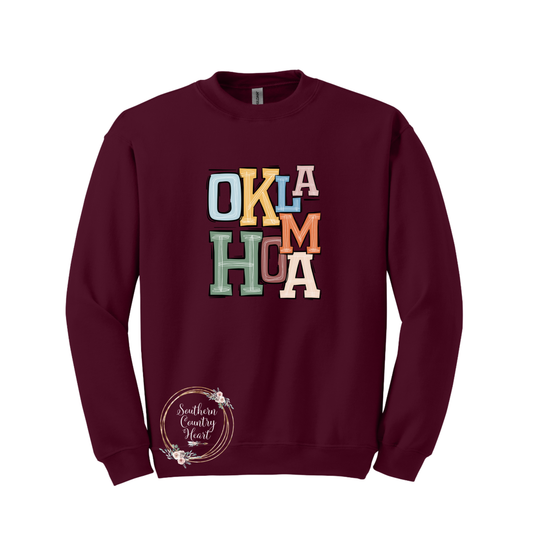 Boho Oklahoma Sweatshirt