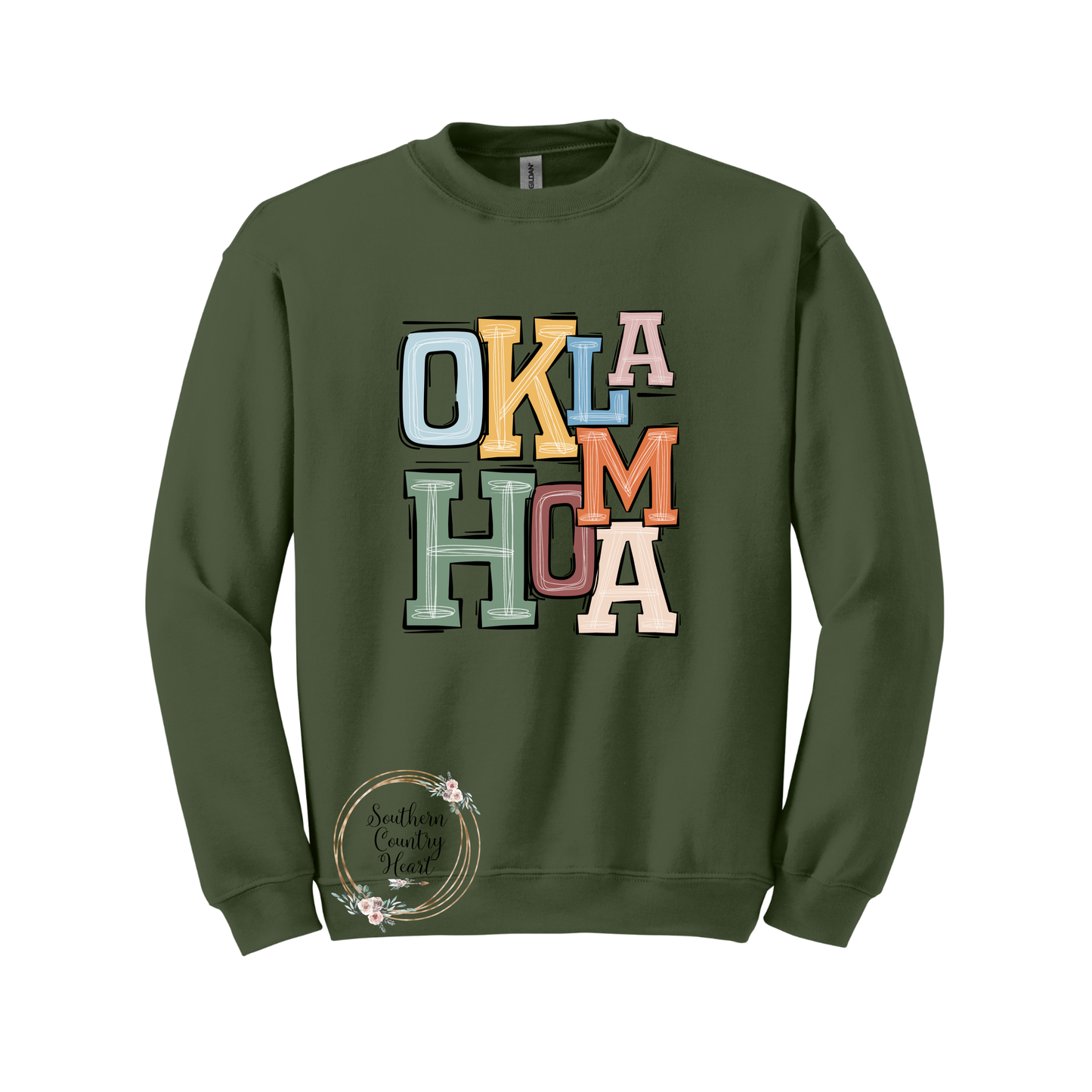 Boho Oklahoma Sweatshirt