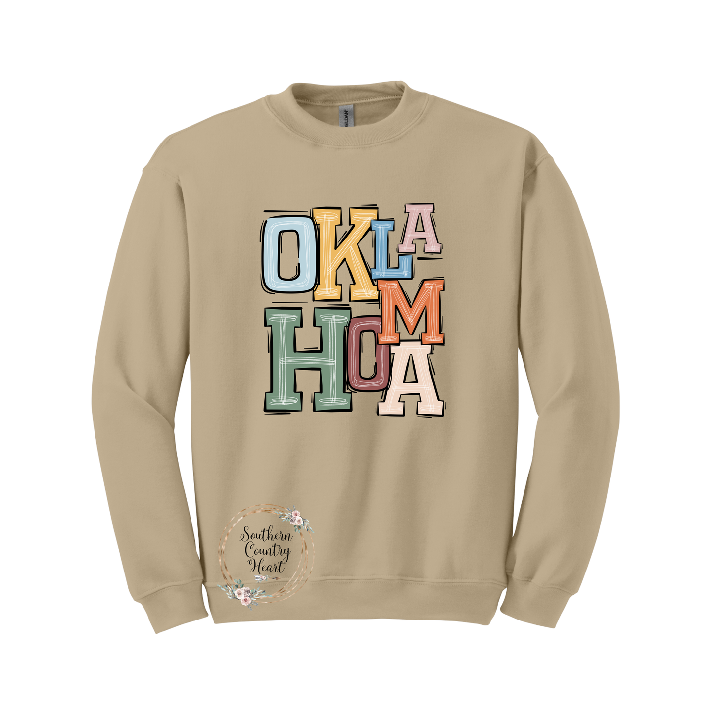 Boho Oklahoma Sweatshirt