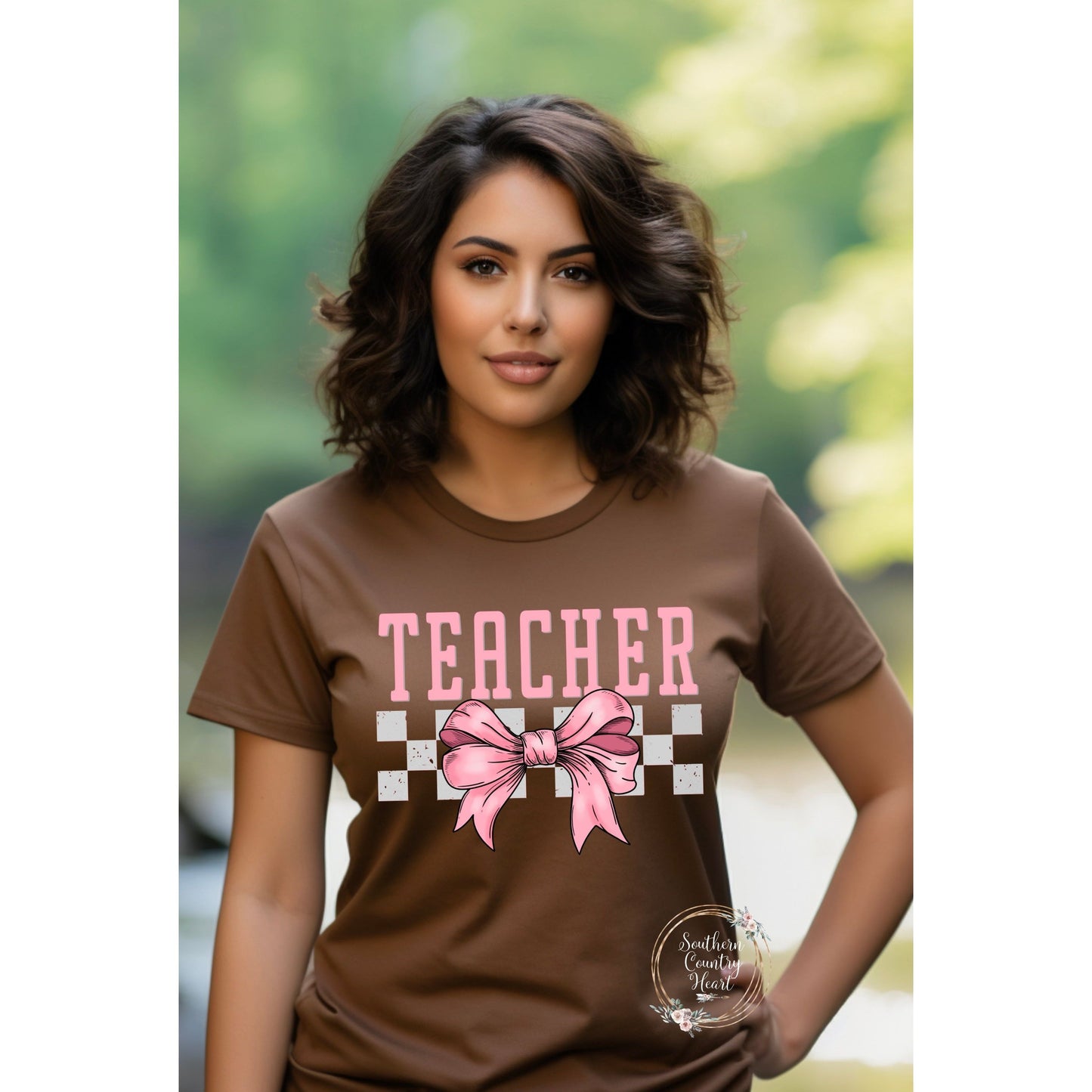 Teacher Bow Tee-Shirt