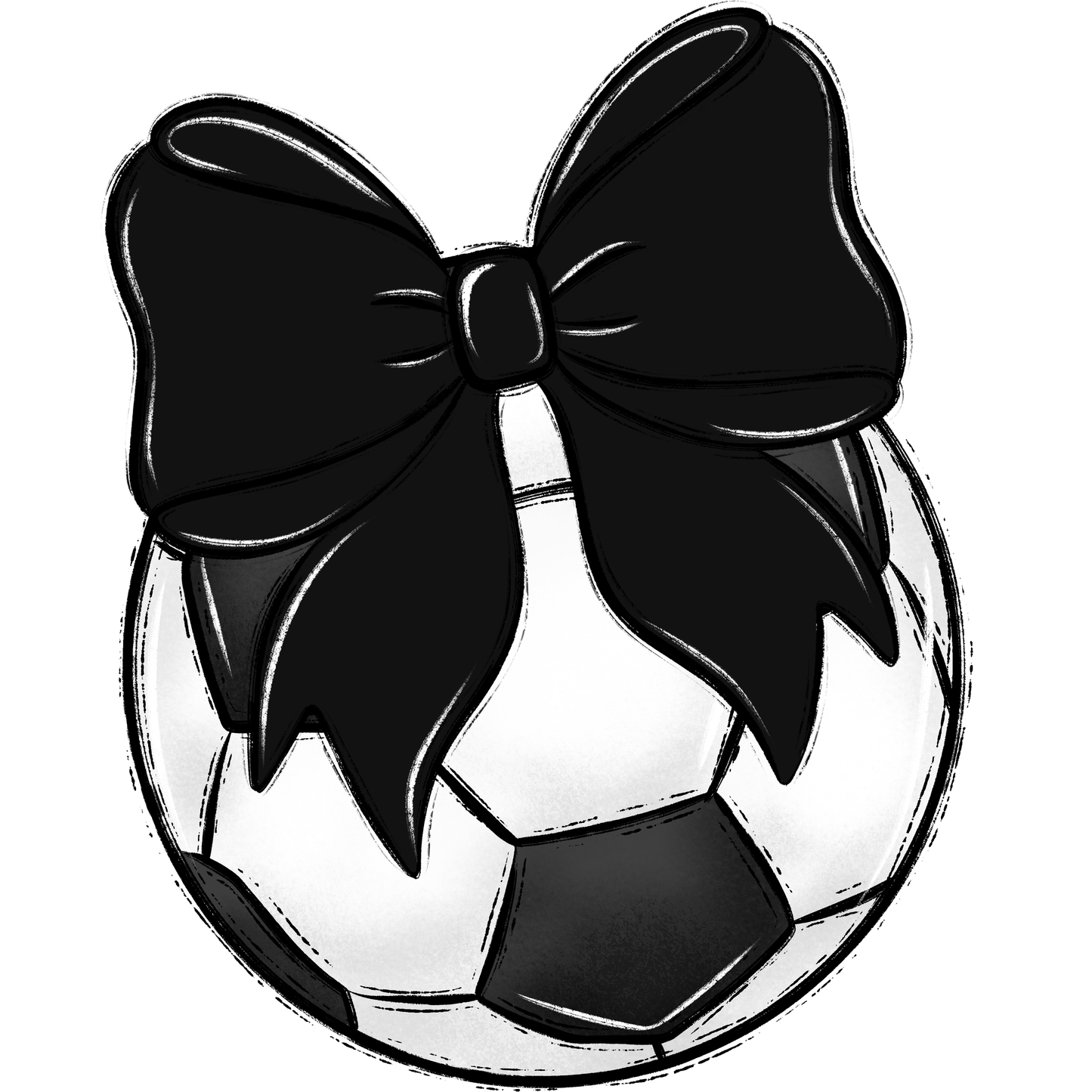 Bows and Soccer Tee-Shirt