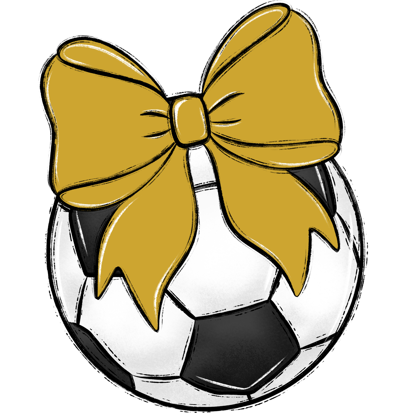 Bows and Soccer Tee-Shirt