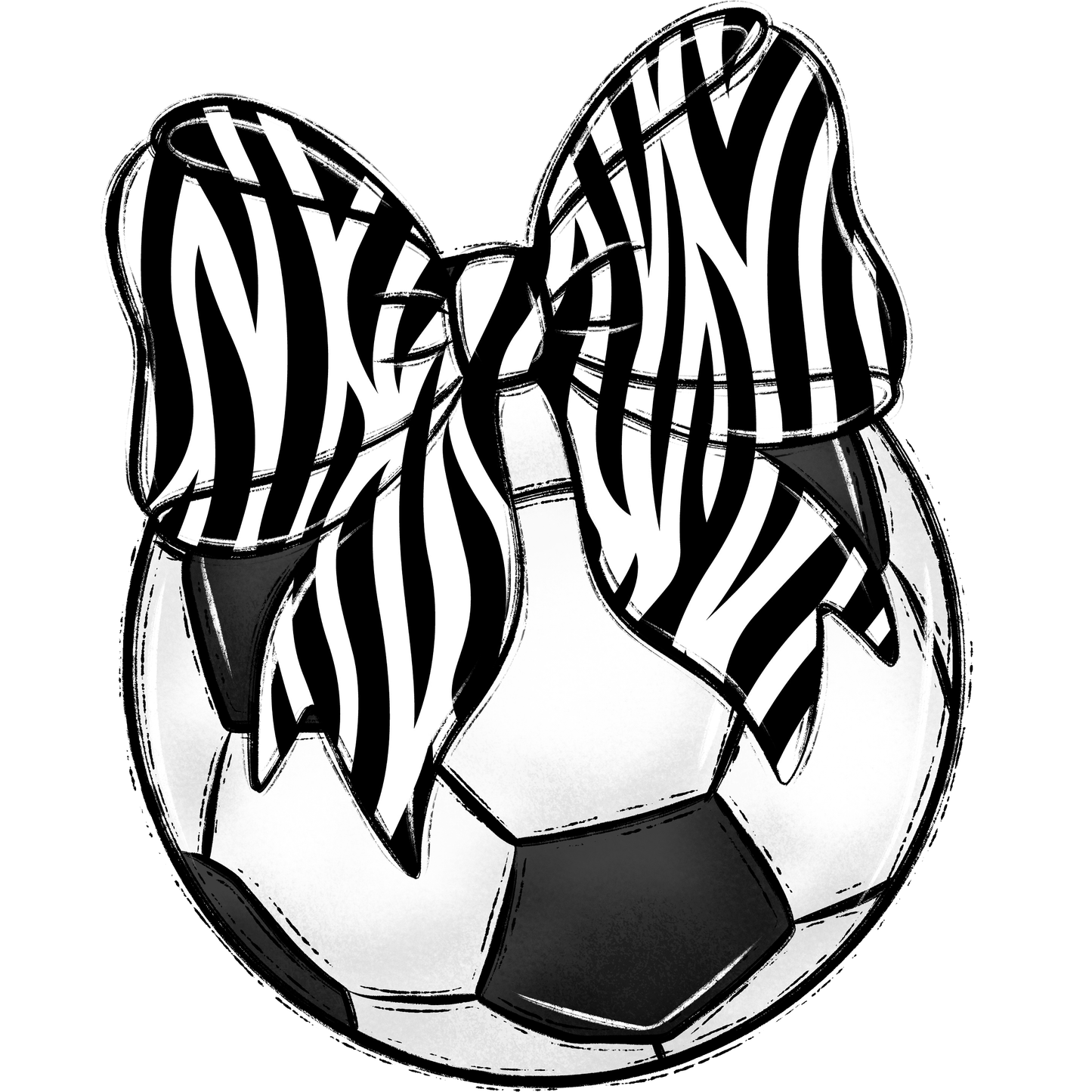 Bows and Soccer Tee-Shirt