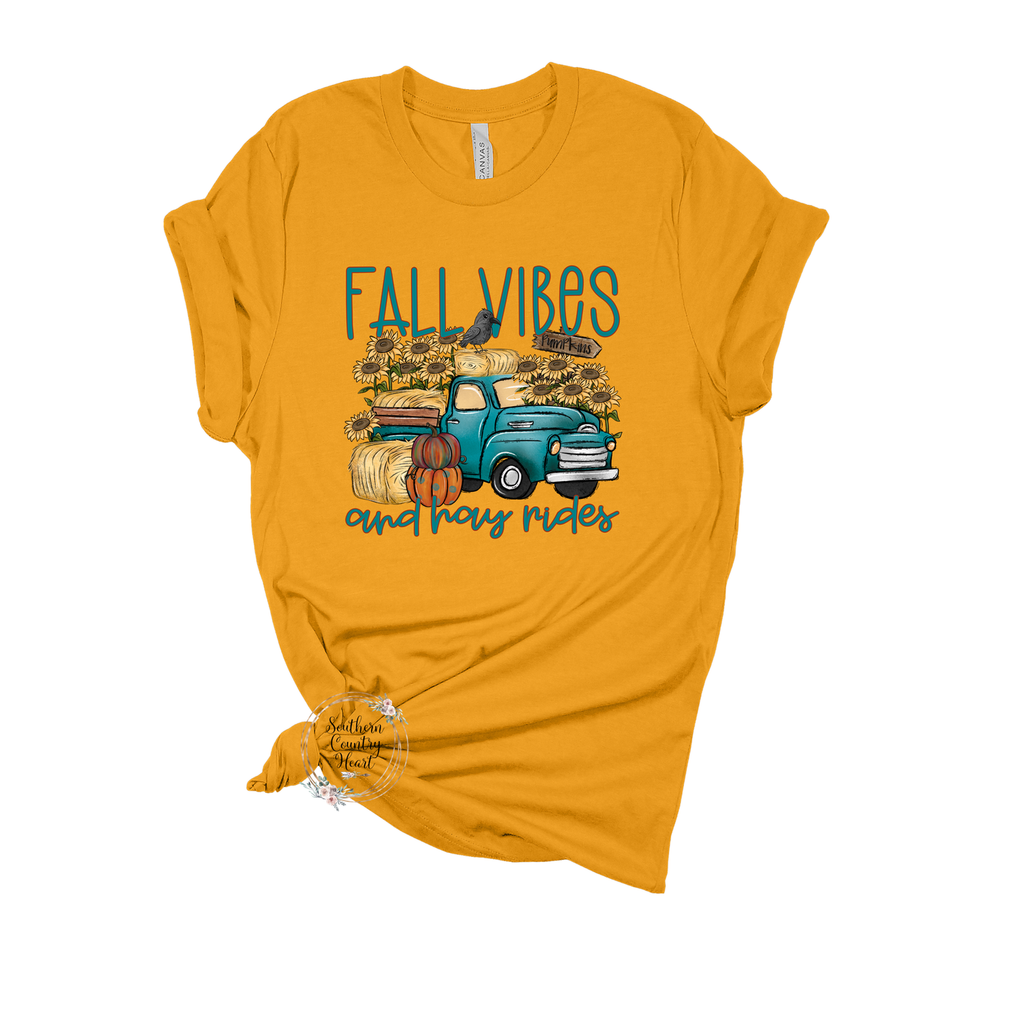 Fall Vibes & Hay Rides Tee-Shirt