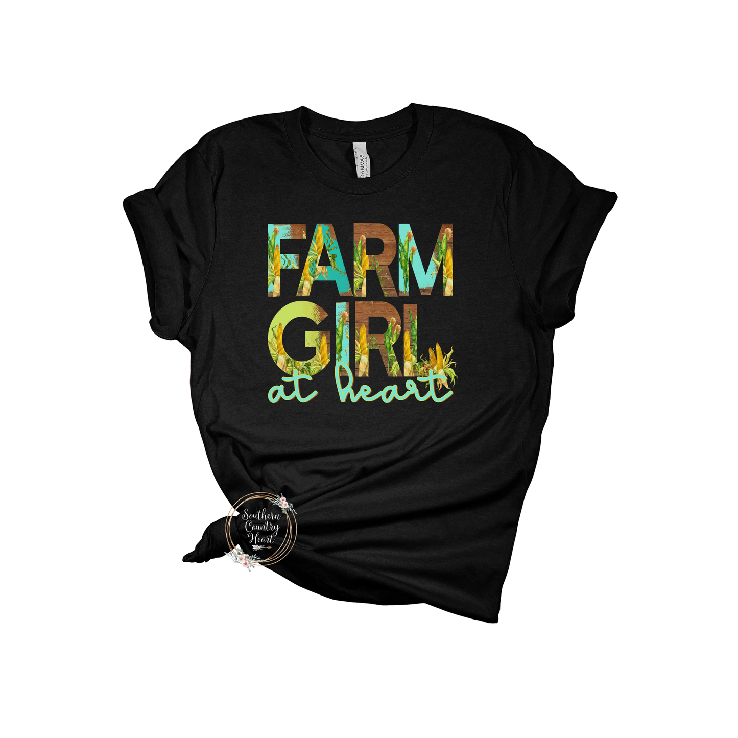 Farm Girl at Heart Tee-Shirt