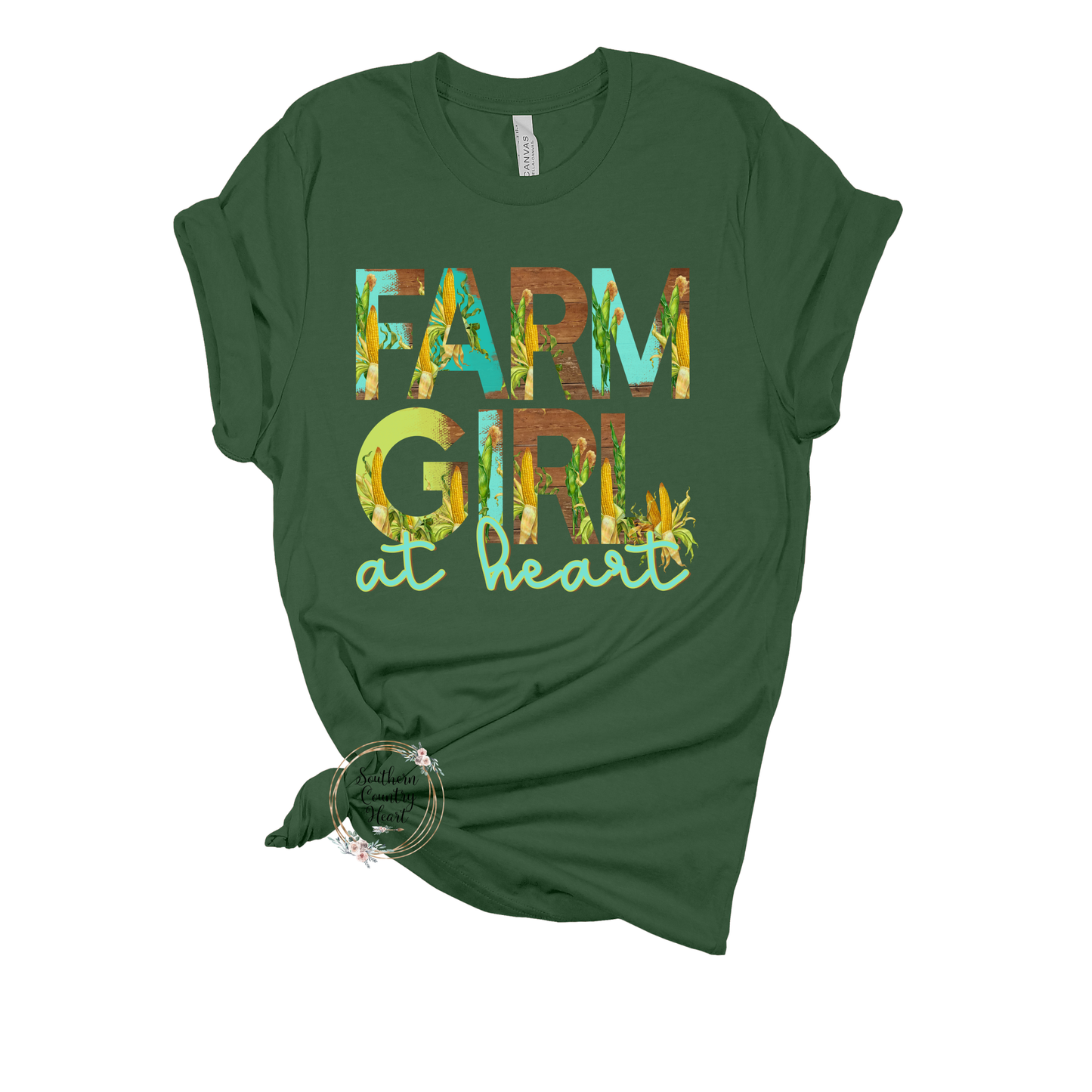 Farm Girl at Heart Tee-Shirt