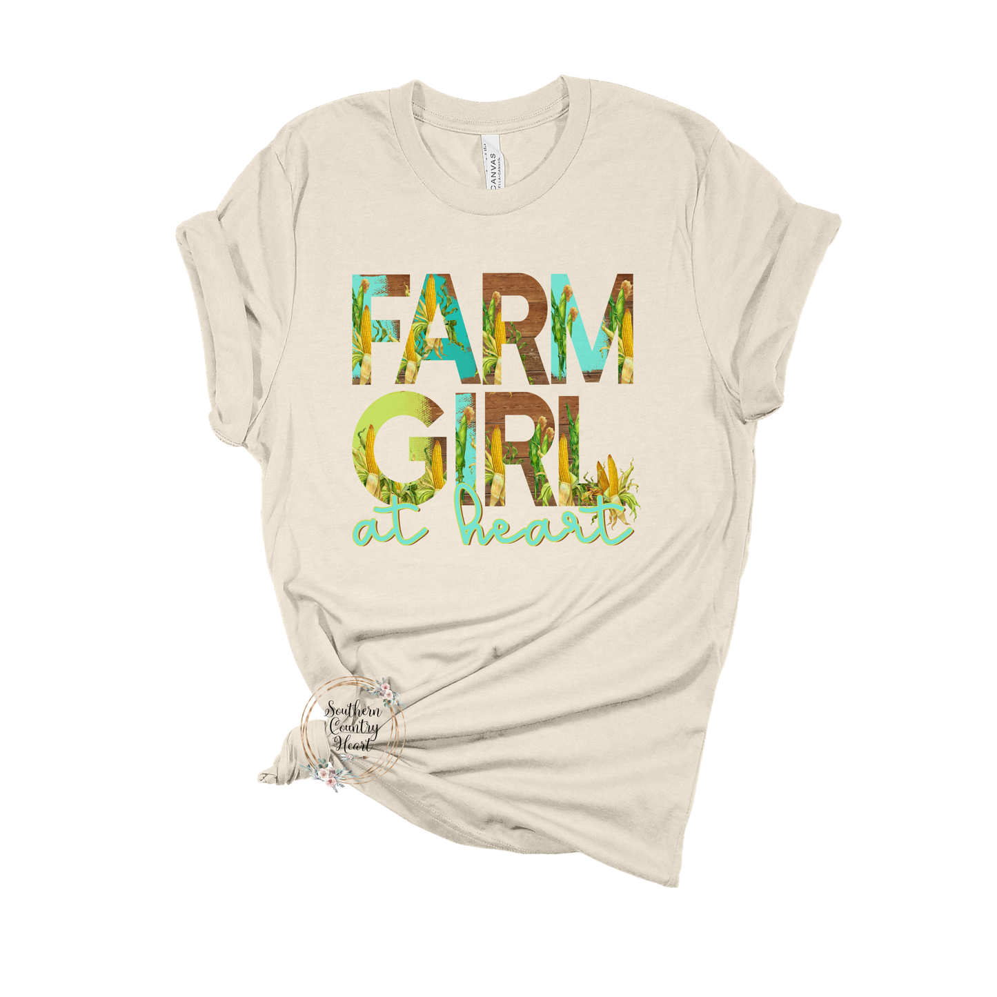 Farm Girl at Heart Tee-Shirt