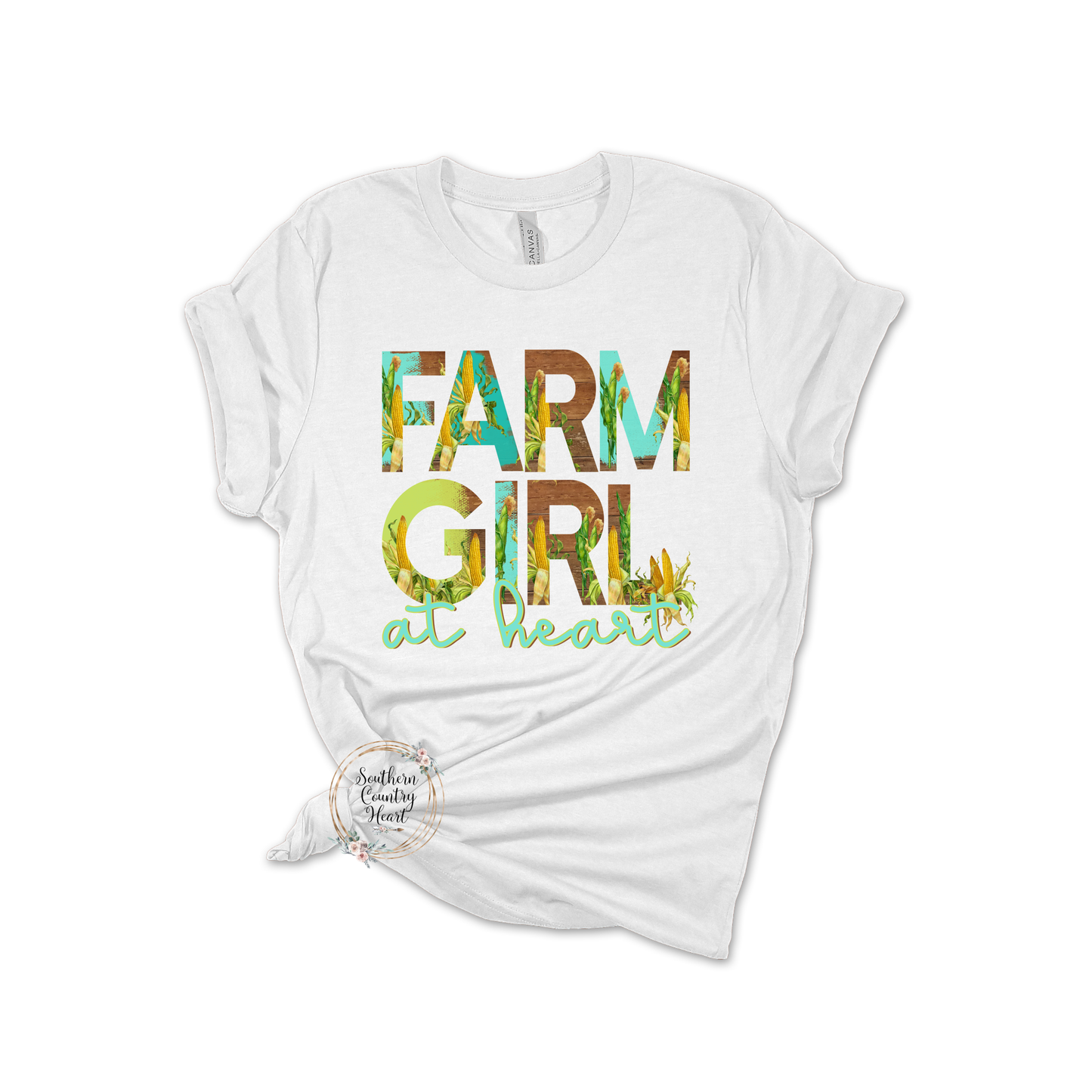 Farm Girl at Heart Tee-Shirt