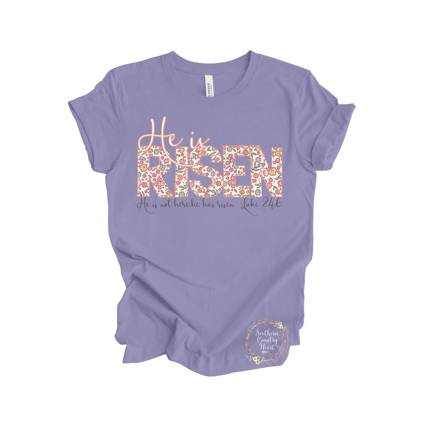 He is Risen W/Verse Tee-Shirt