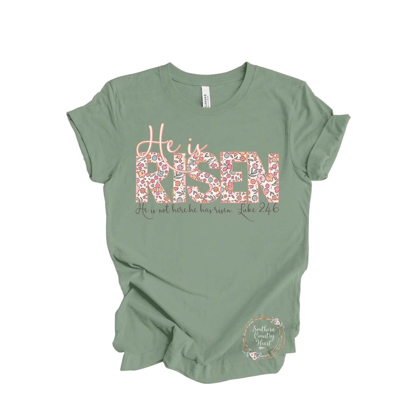 He is Risen W/Verse Tee-Shirt