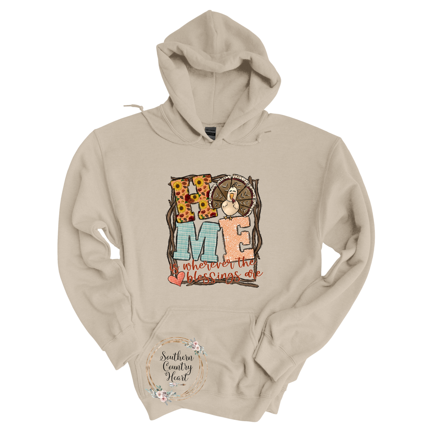 Home Is Where The Blessings Are Hoodie