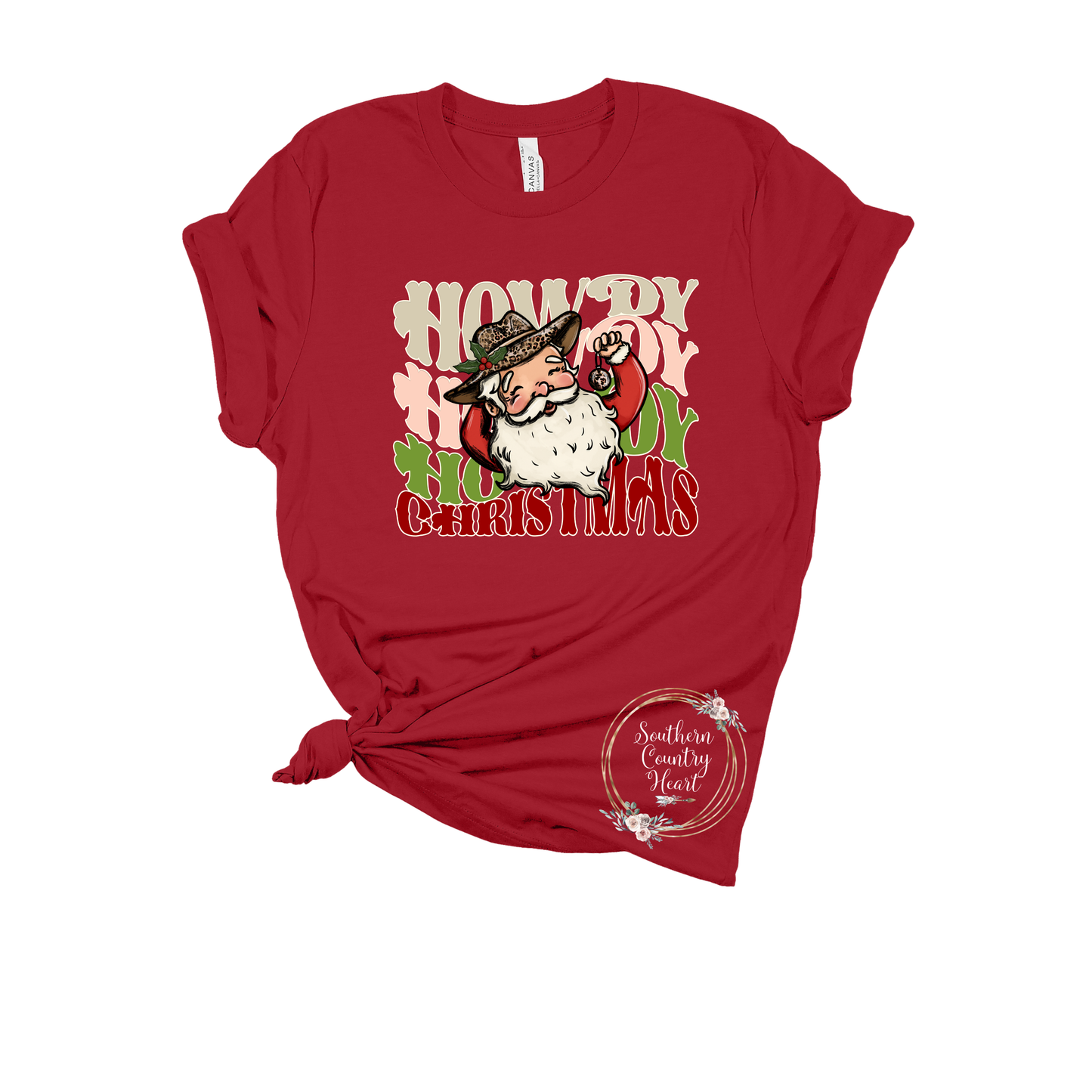 Howdy Howdy Howdy Christmas Tee-Shirt