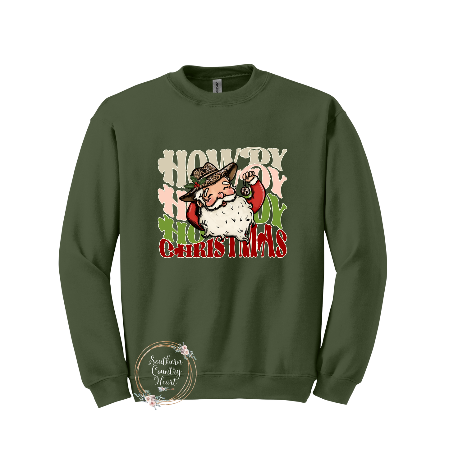 Howdy Howdy Howdy Christmas Sweatshirt