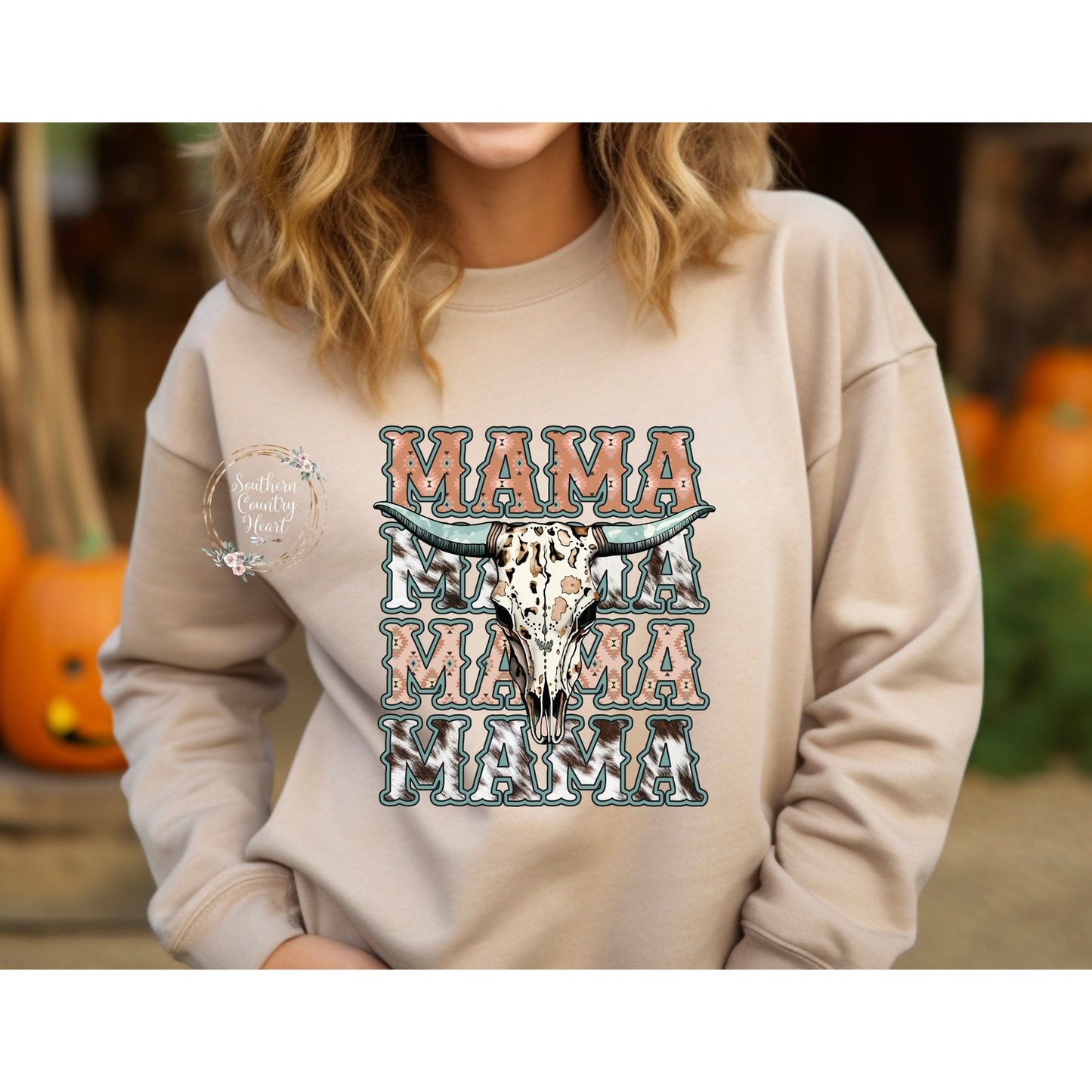 Mama Cowhide Sweatshirt