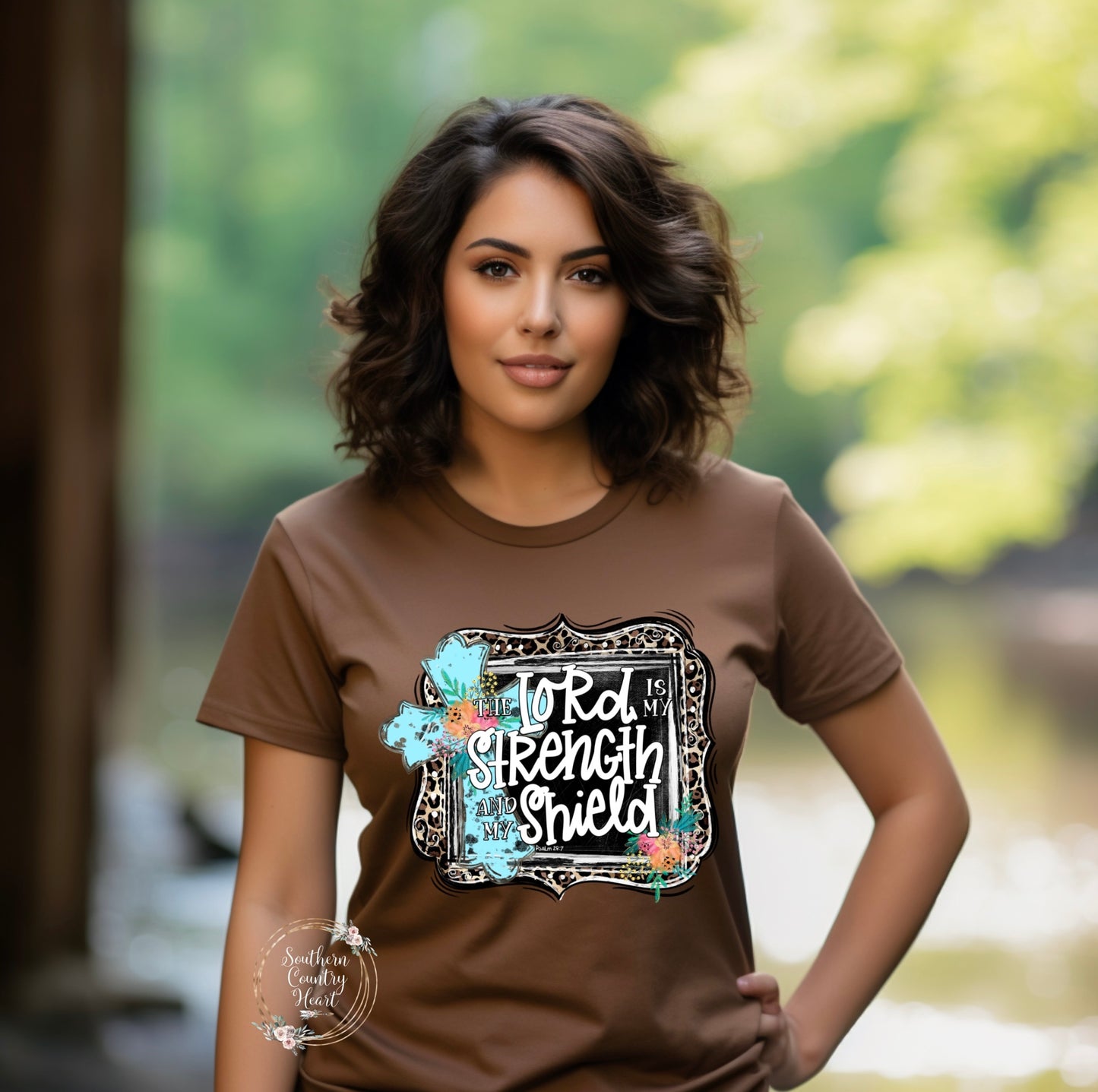 The Lord Is My Strength and My Shield Tee-Shirt