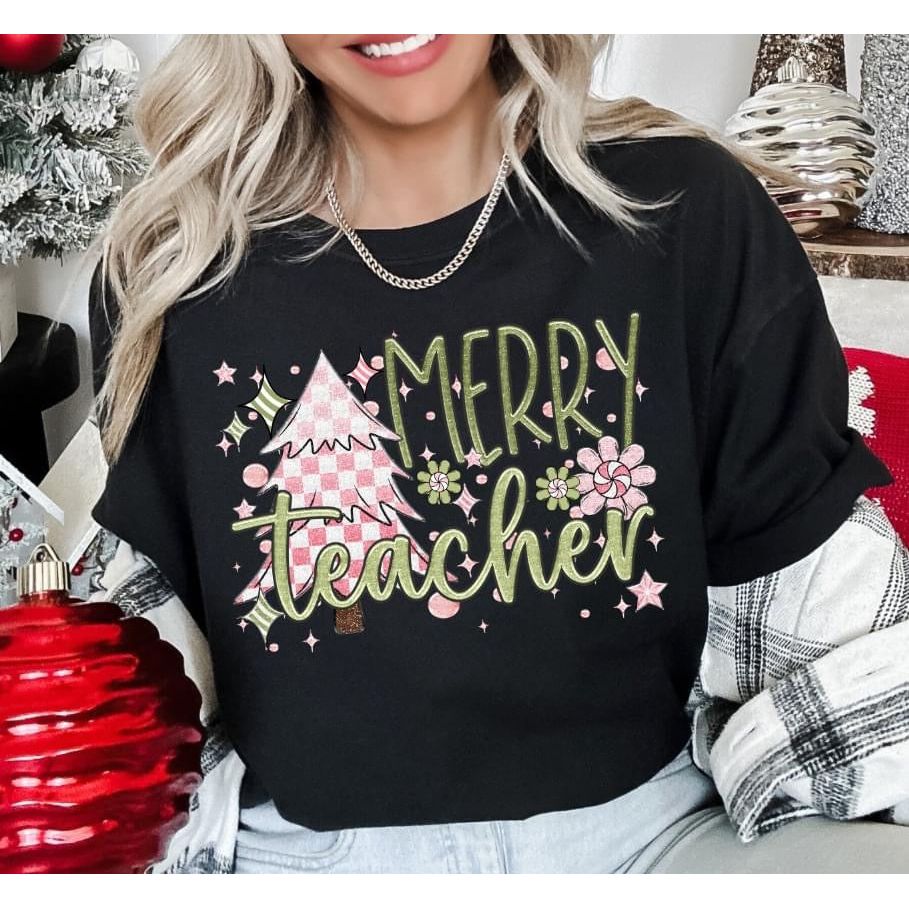 Merry Teacher Tee-Shirt