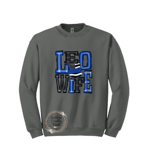 Leo Wife Sweatshirt