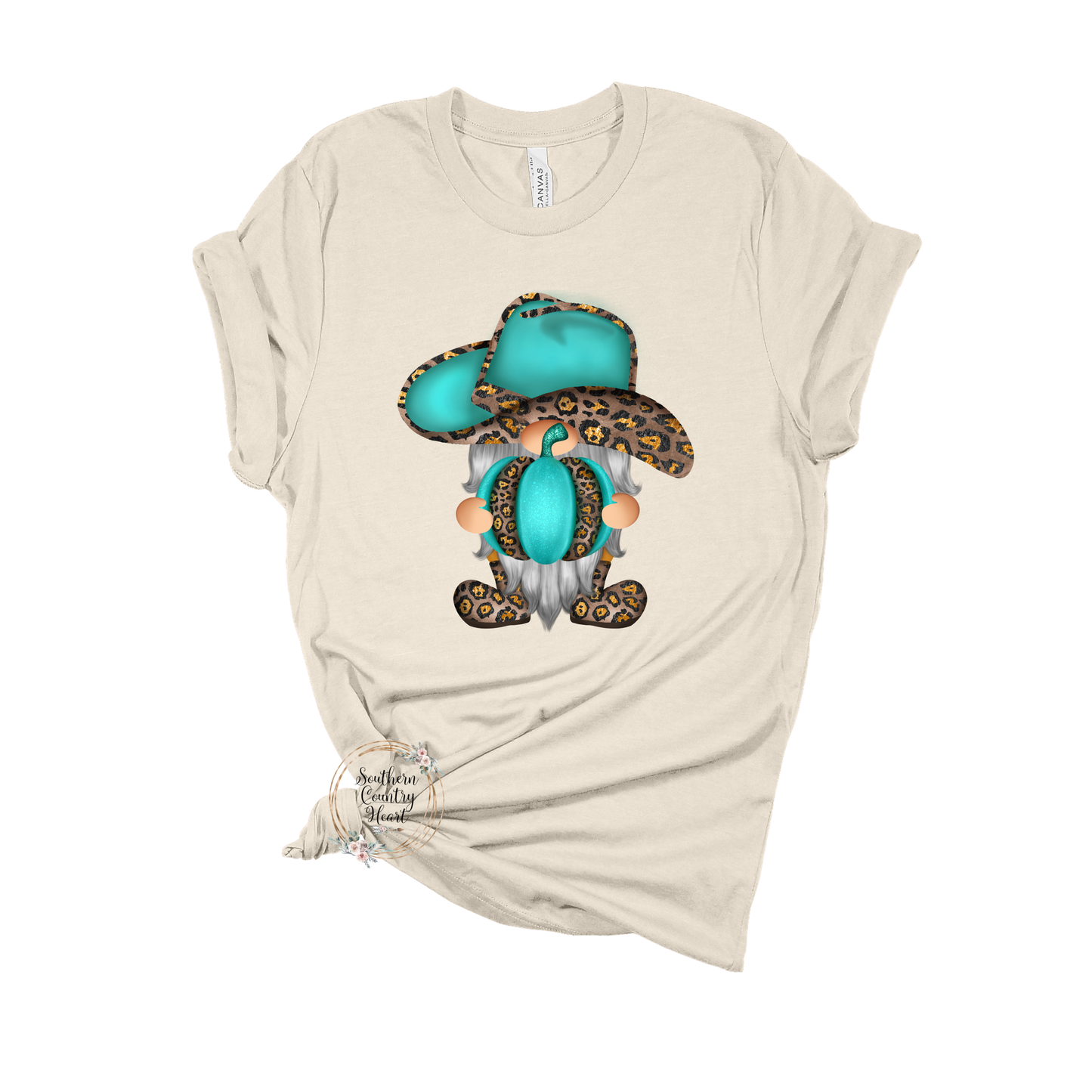 Leopard Pumpkin Gnome Tee-Shirt